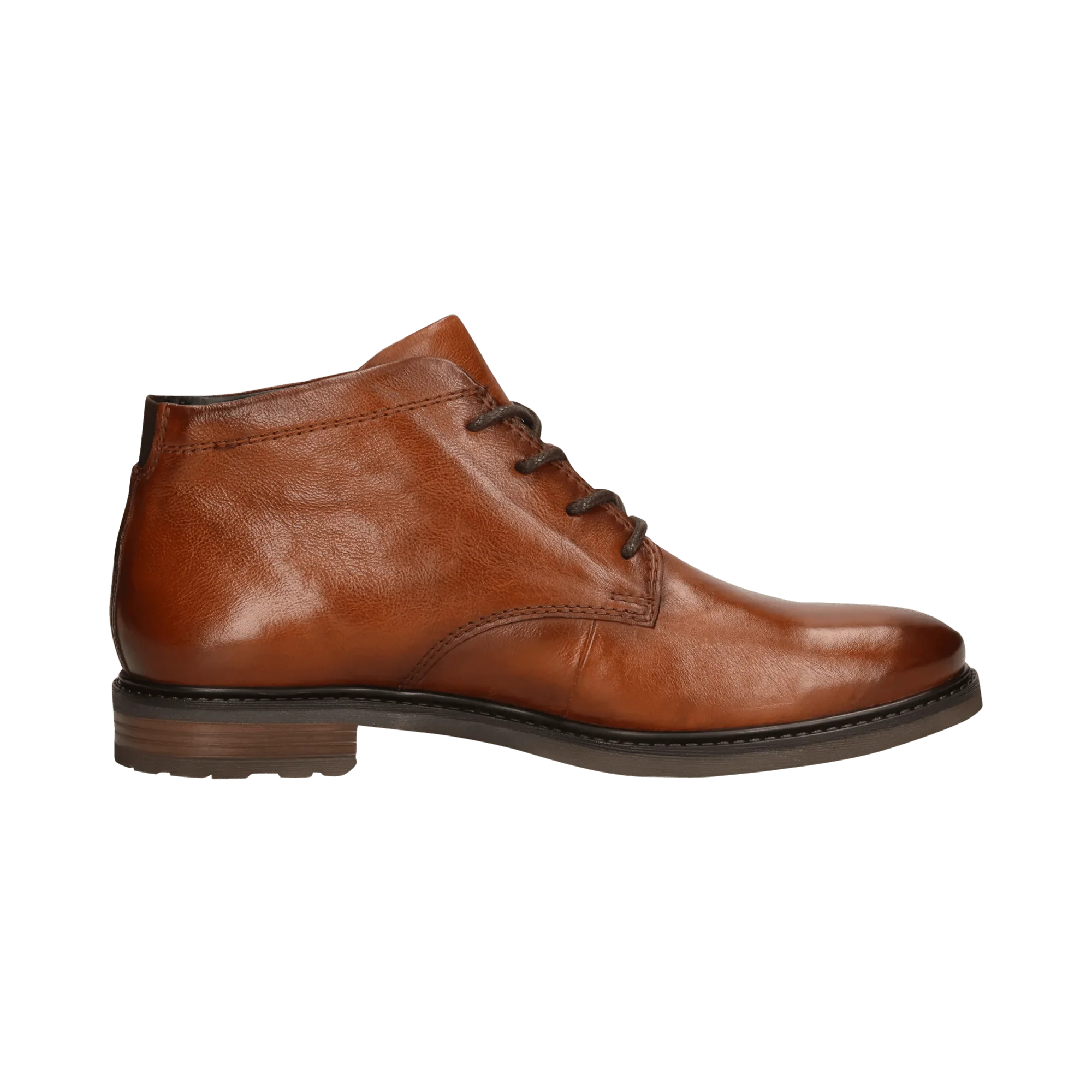 Leder Schnürstiefel cognac - Image 4