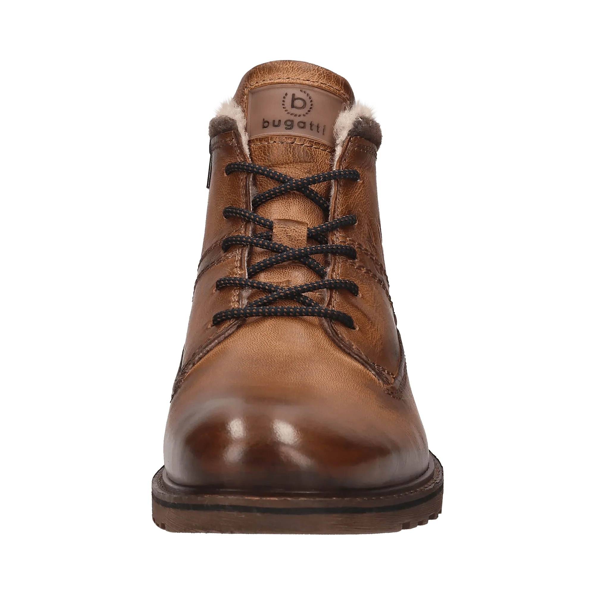 Leder Schnürstiefel cognac - Image 5