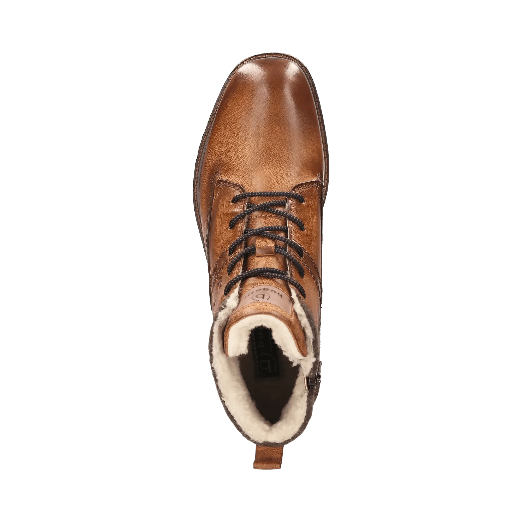 Leder Schnürstiefel cognac - Image 6