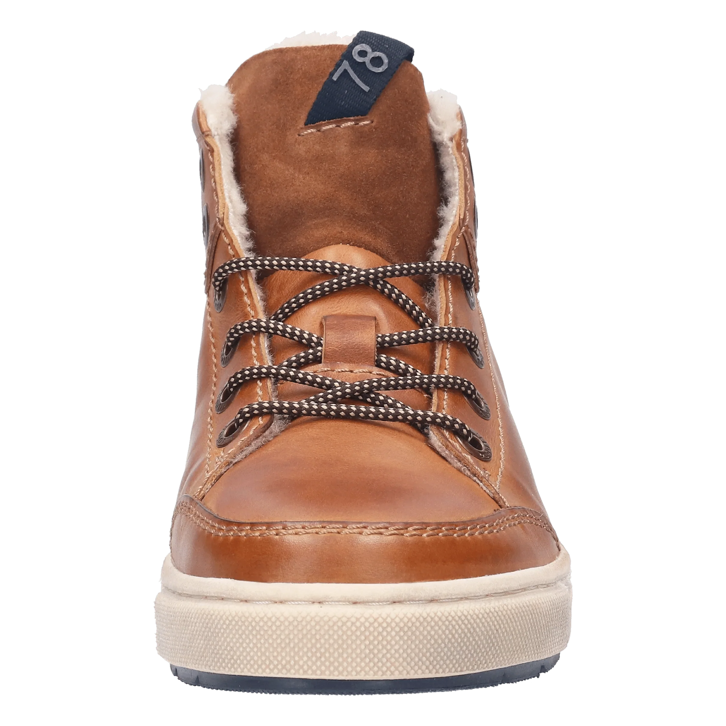 Leder Schnürstiefel cognac - Image 5