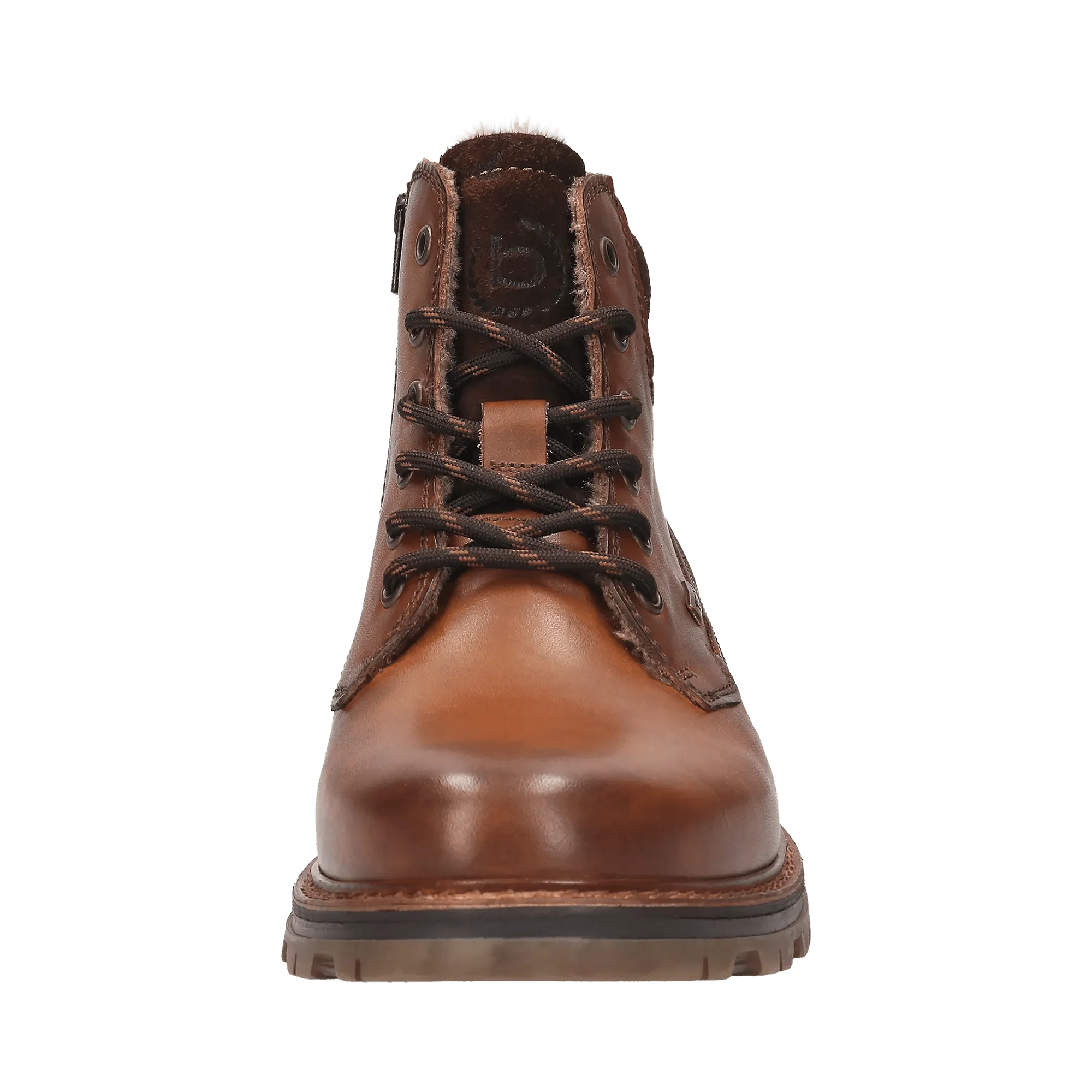Leder Schnürstiefel cognac - Image 5
