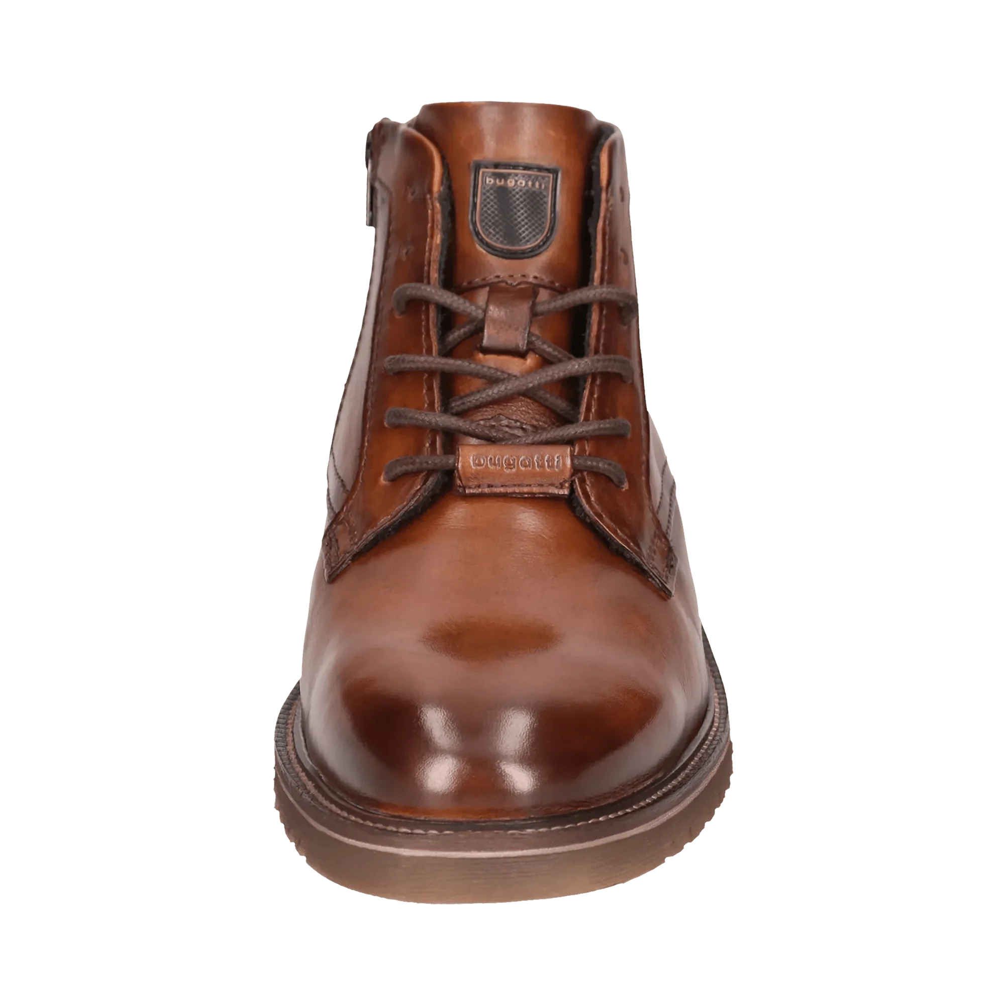 Leder Schnürstiefel cognac - Image 5