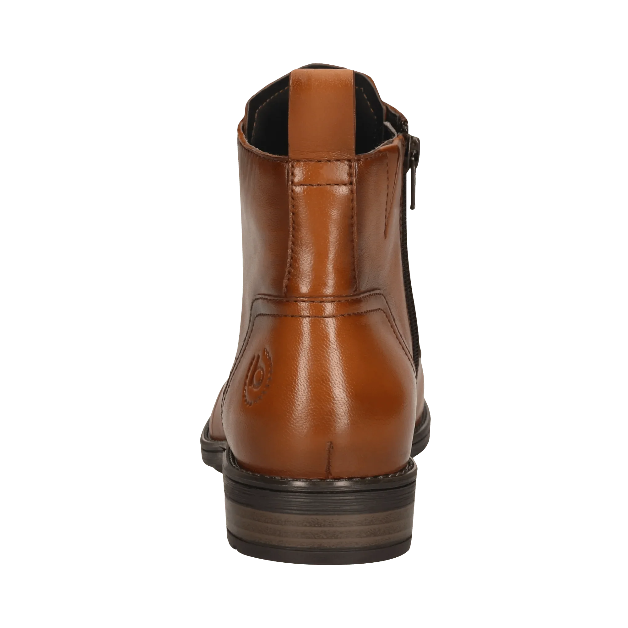 Leder Schnürstiefel cognac - Image 3