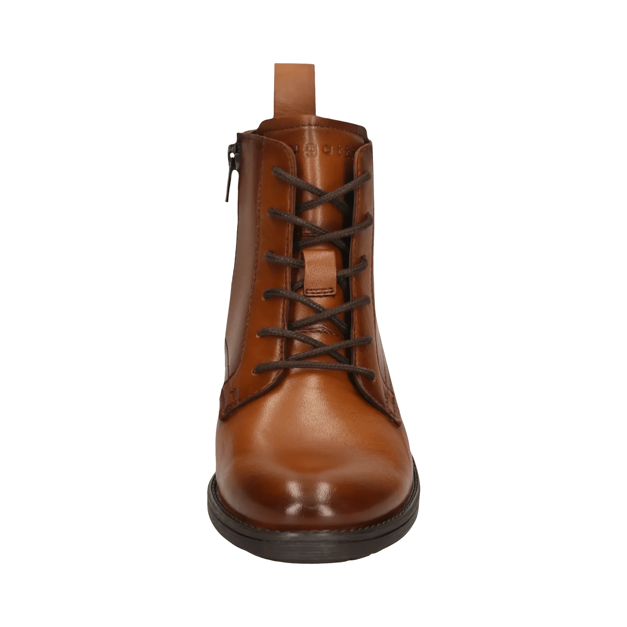 Leder Schnürstiefel cognac - Image 5