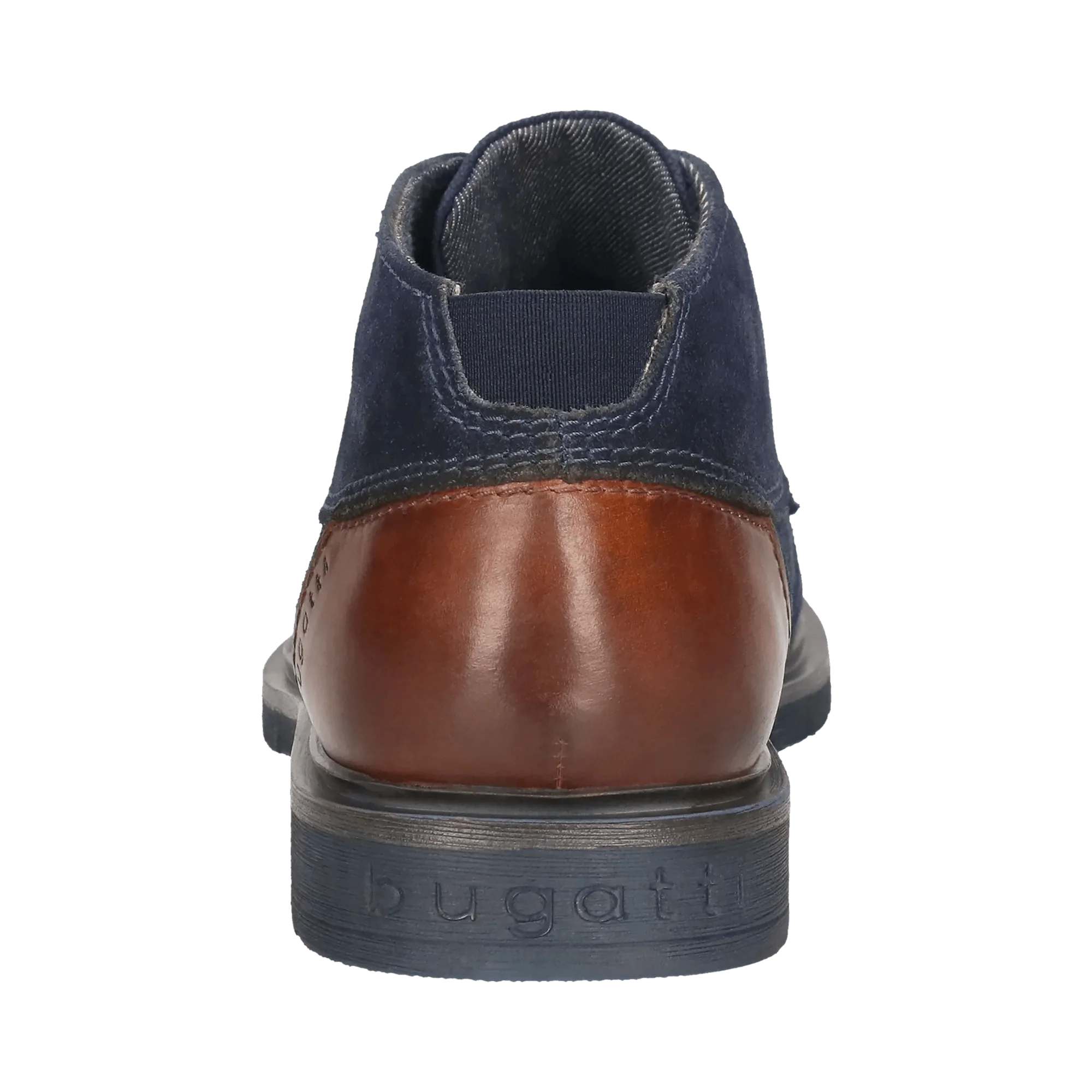 Leder Schnürstiefel dunkelblau - Image 3