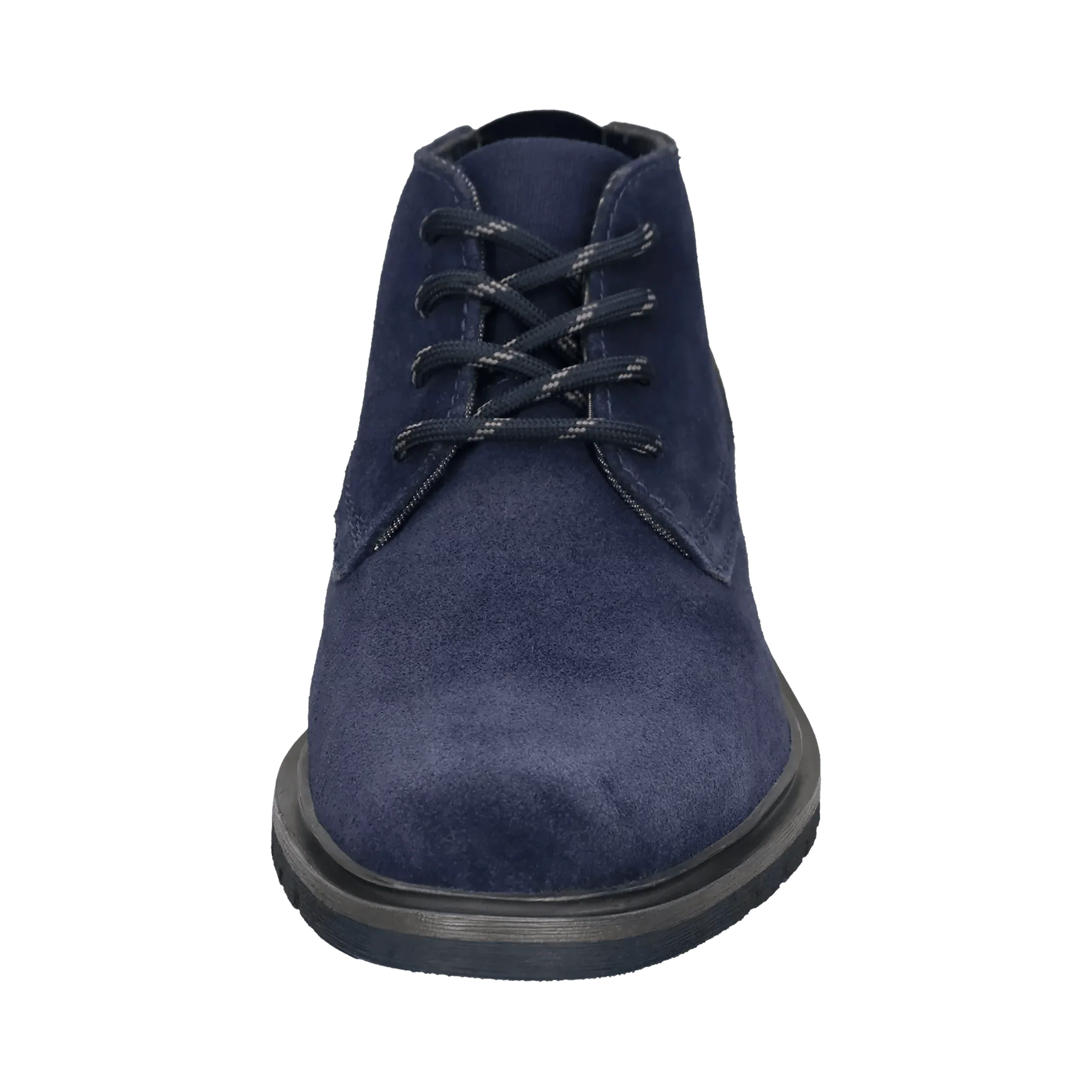 Leder Schnürstiefel dunkelblau - Image 5