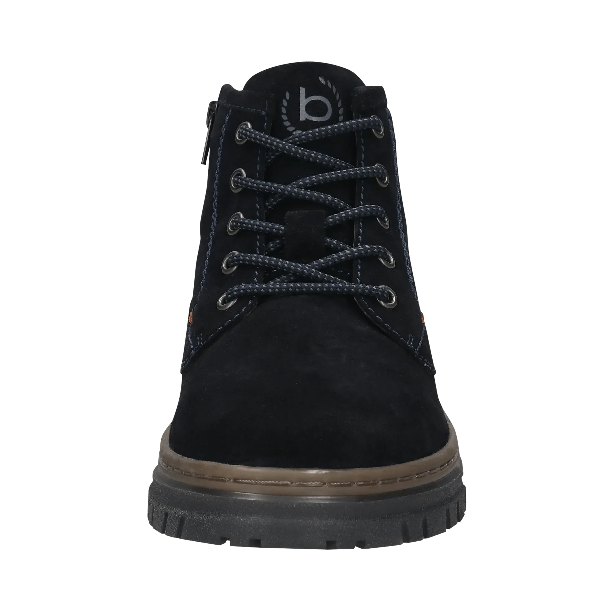 Leder Schnürstiefel dunkelblau - Image 5