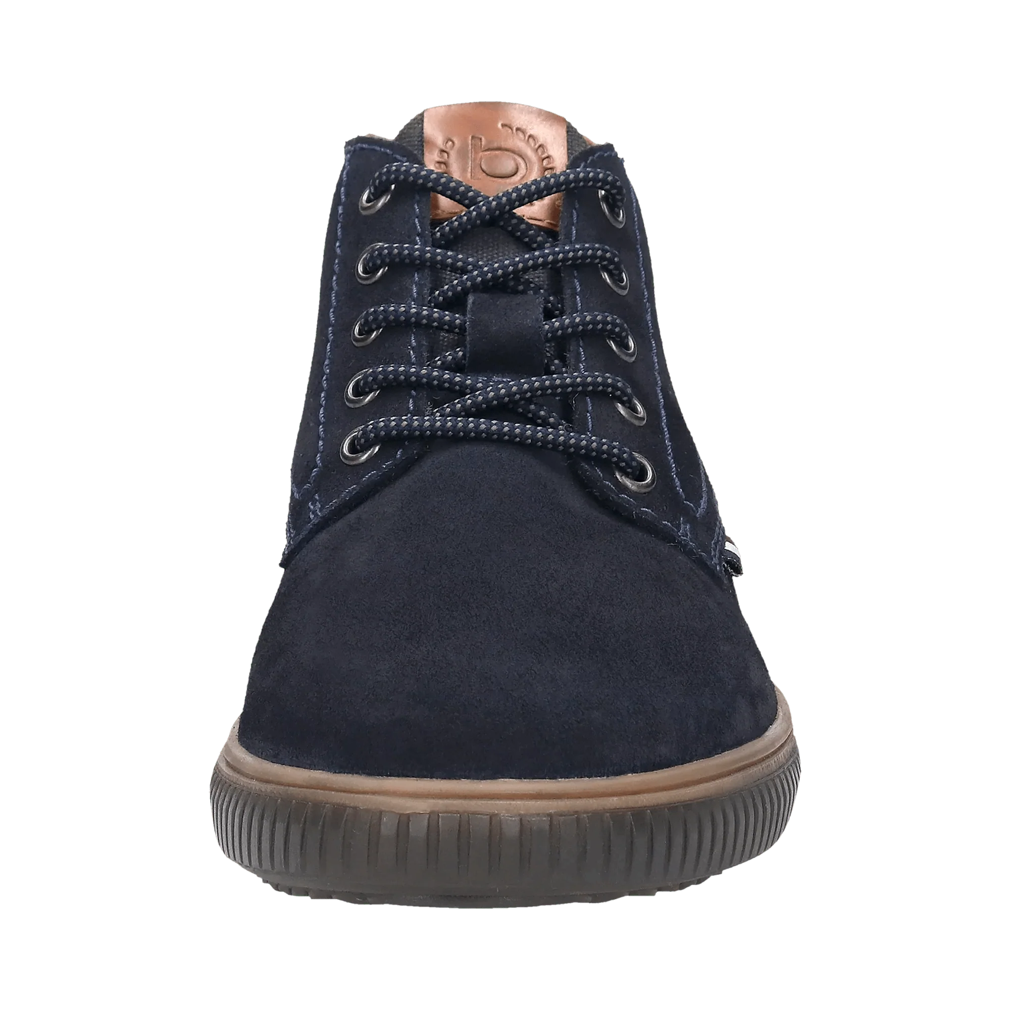 Leder Schnürstiefel dunkelblau - Image 4