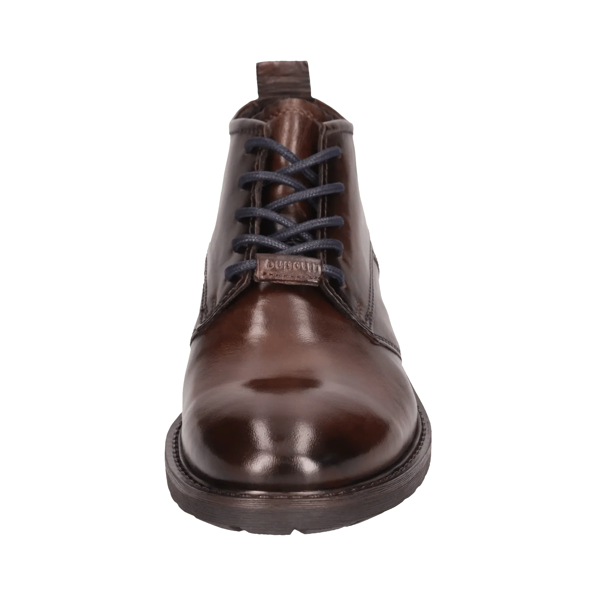 Leder Schnürstiefel dunkelbraun - Image 5