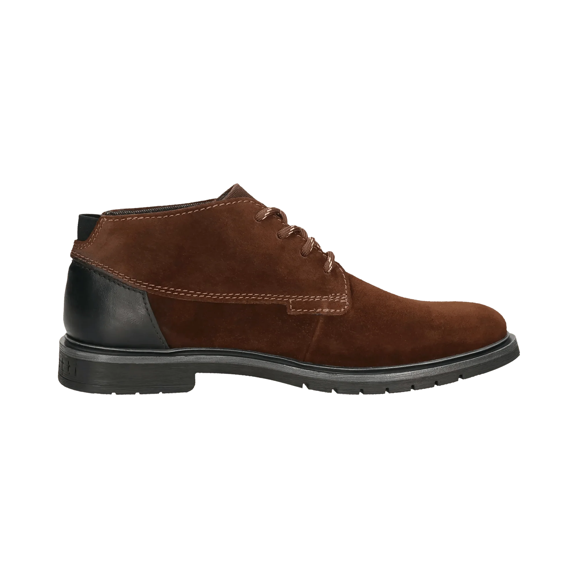Leder Schnürstiefel dunkelbraun - Image 4