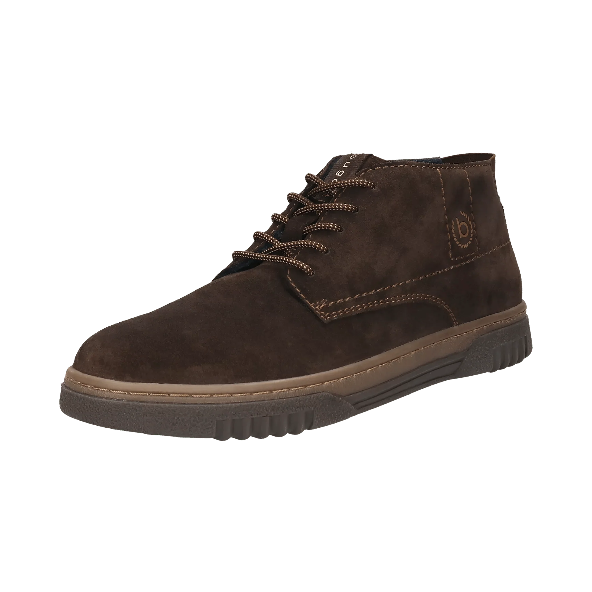 Leder Schnürstiefel dunkelbraun - Image 2