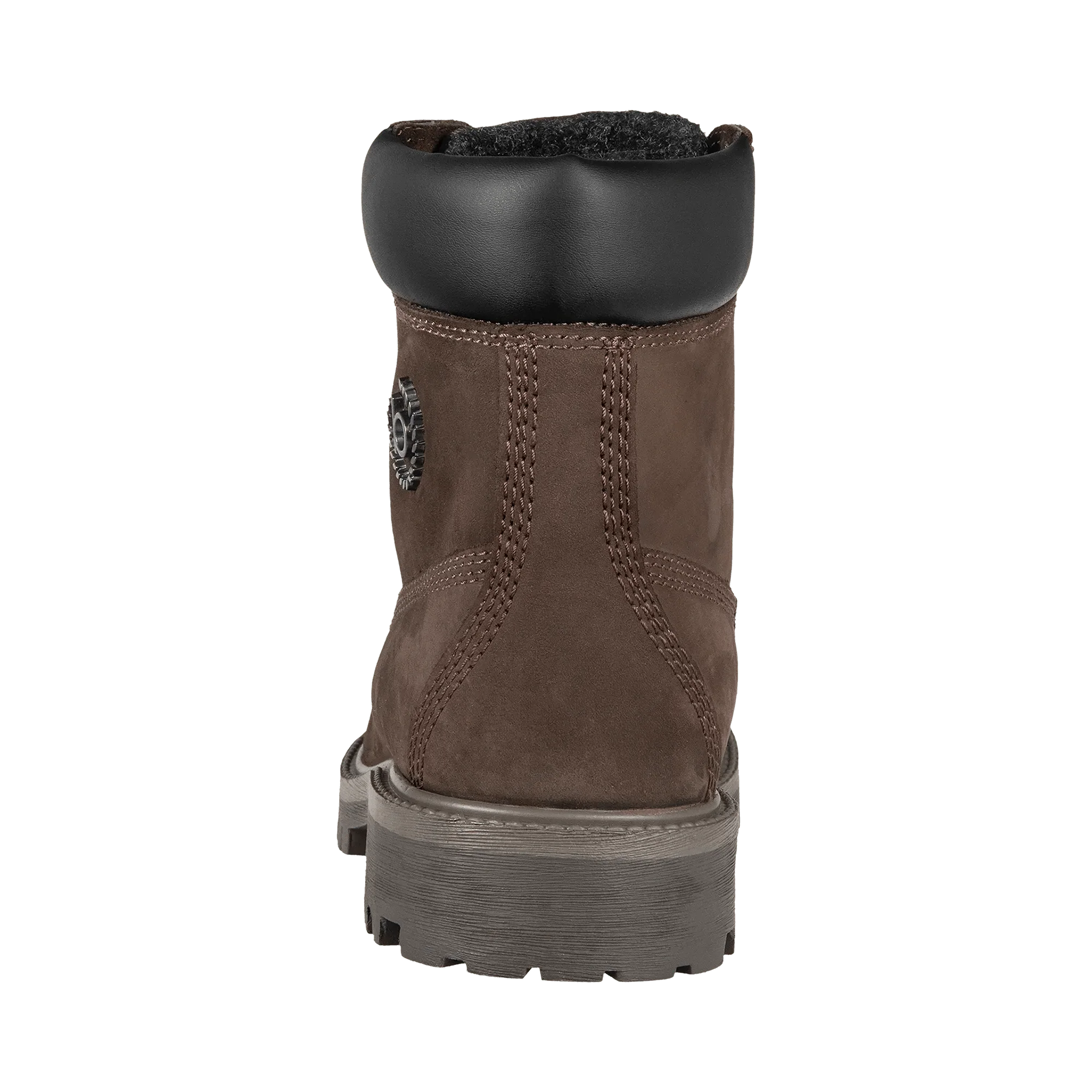 Leder Schnürstiefel dunkelbraun - Image 3
