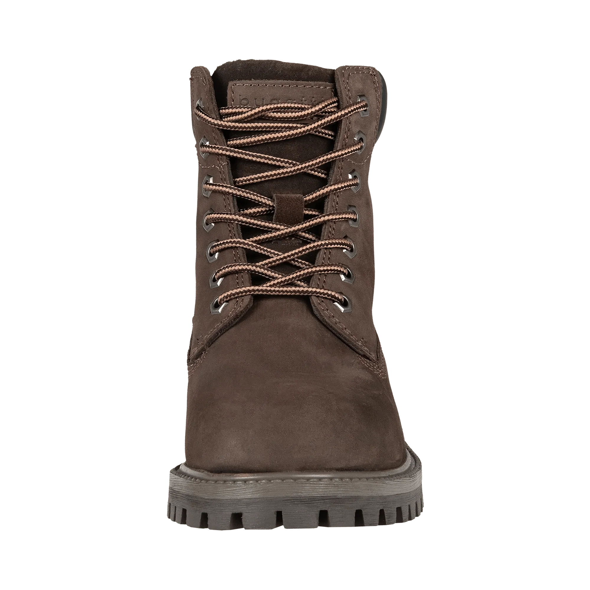 Leder Schnürstiefel dunkelbraun - Image 5