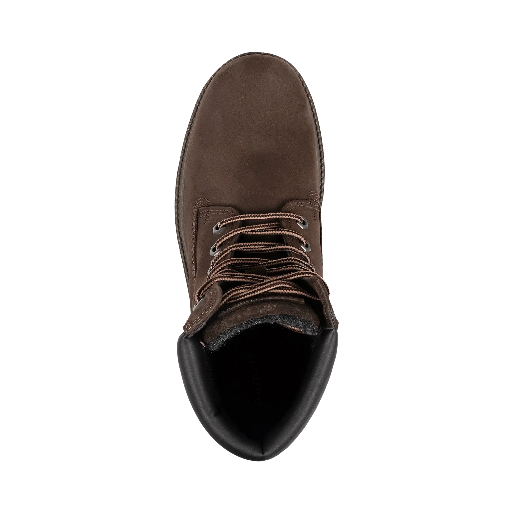 Leder Schnürstiefel dunkelbraun - Image 6