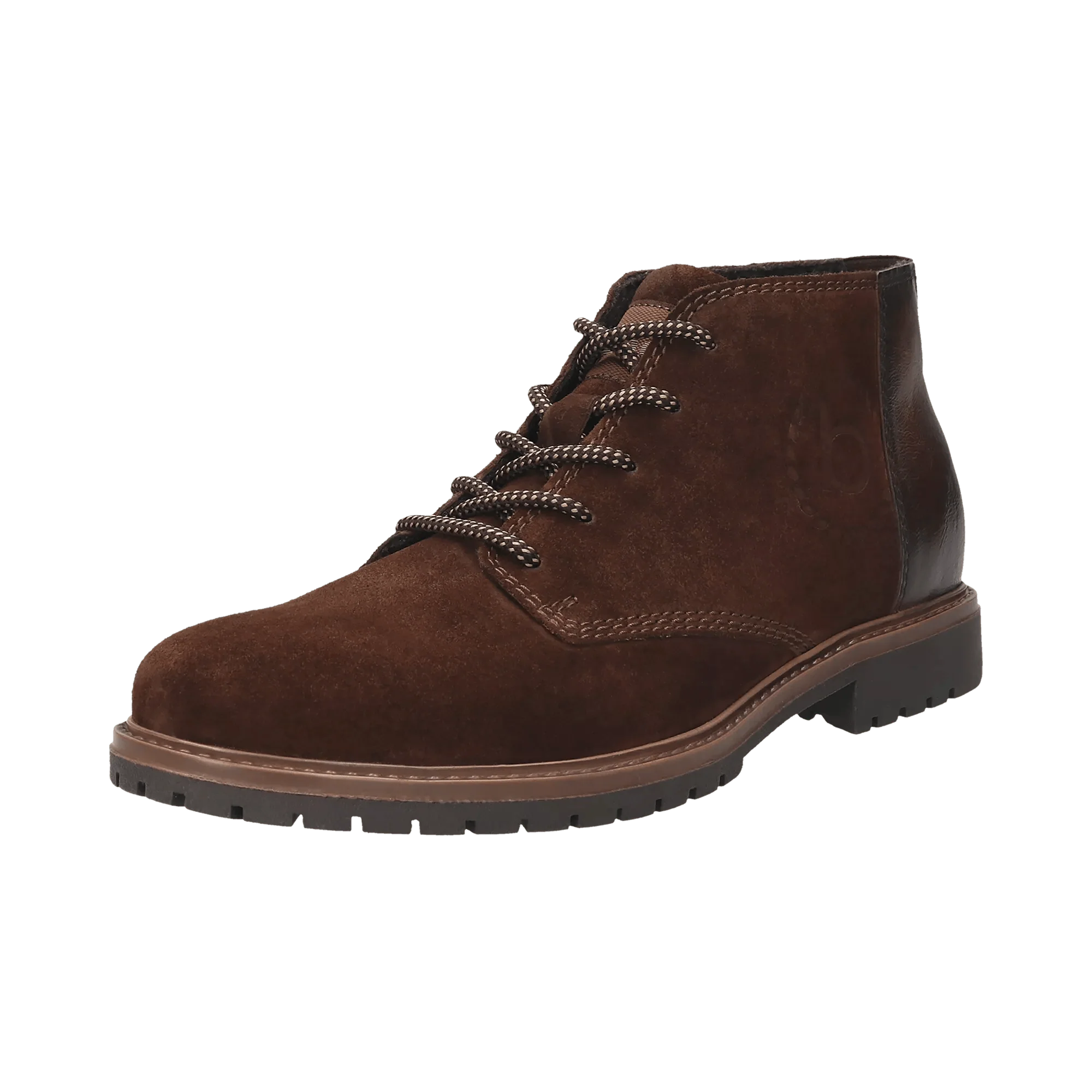 Leder Schnürstiefel dunkelbraun - Image 2