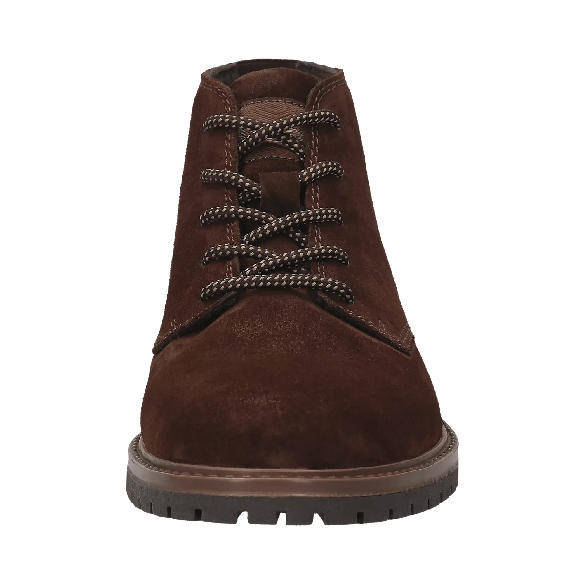 Leder Schnürstiefel dunkelbraun - Image 5