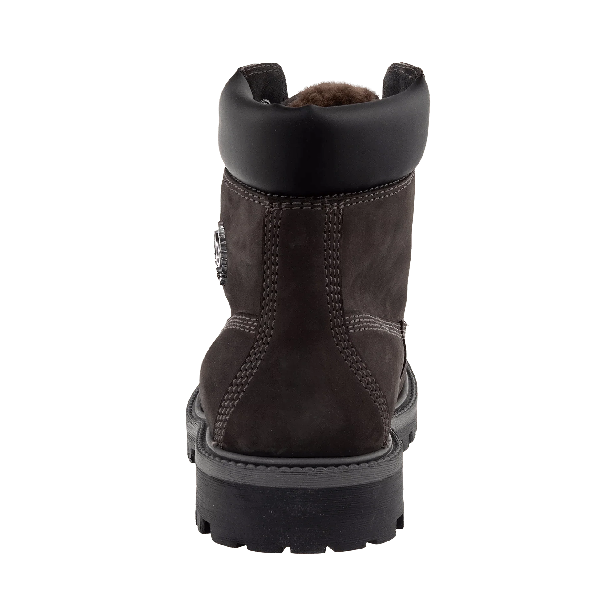 Leder Schnürstiefel dunkelgrau - Image 3