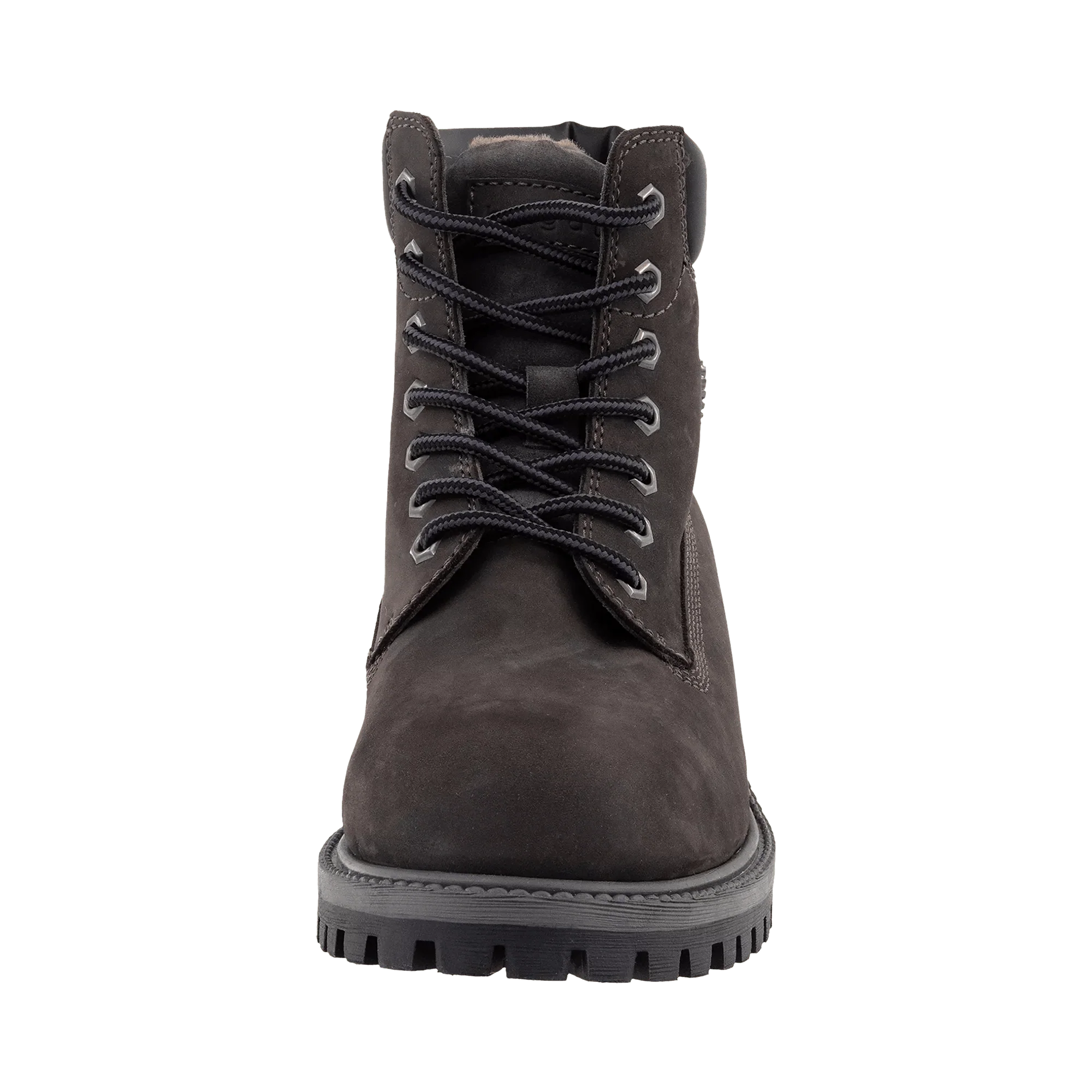 Leder Schnürstiefel dunkelgrau - Image 5