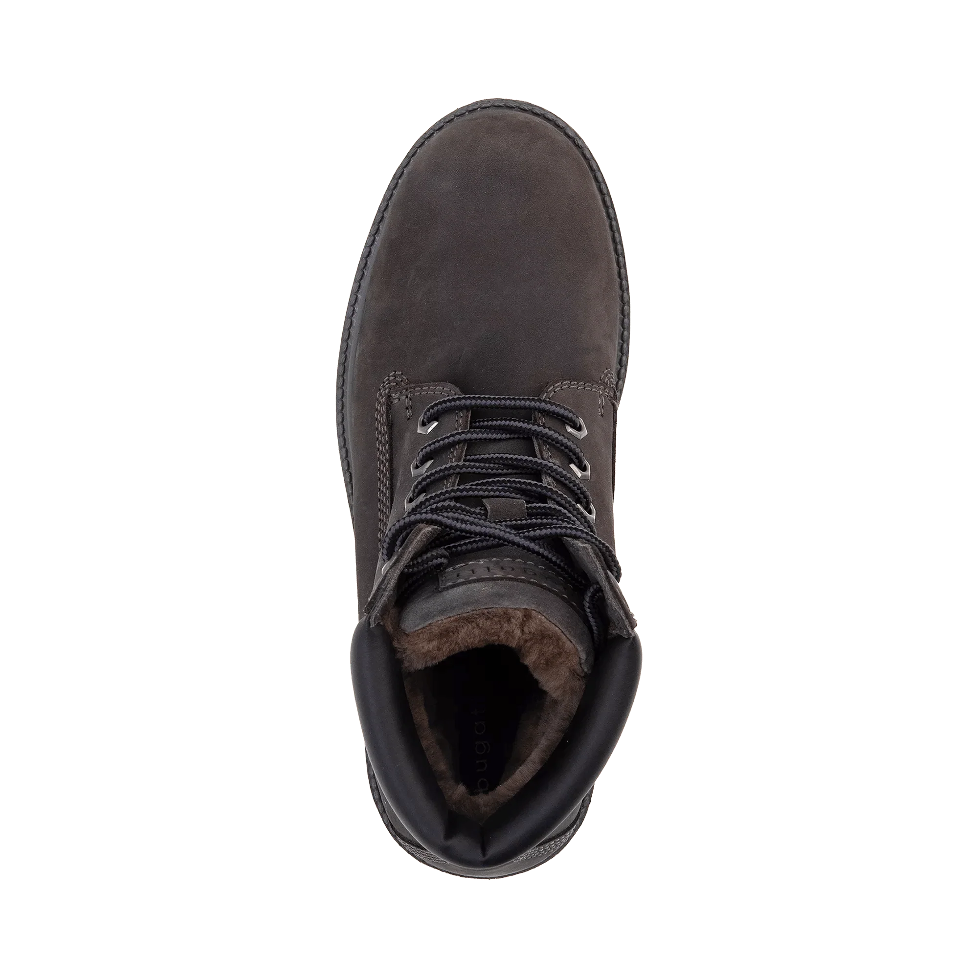 Leder Schnürstiefel dunkelgrau - Image 6