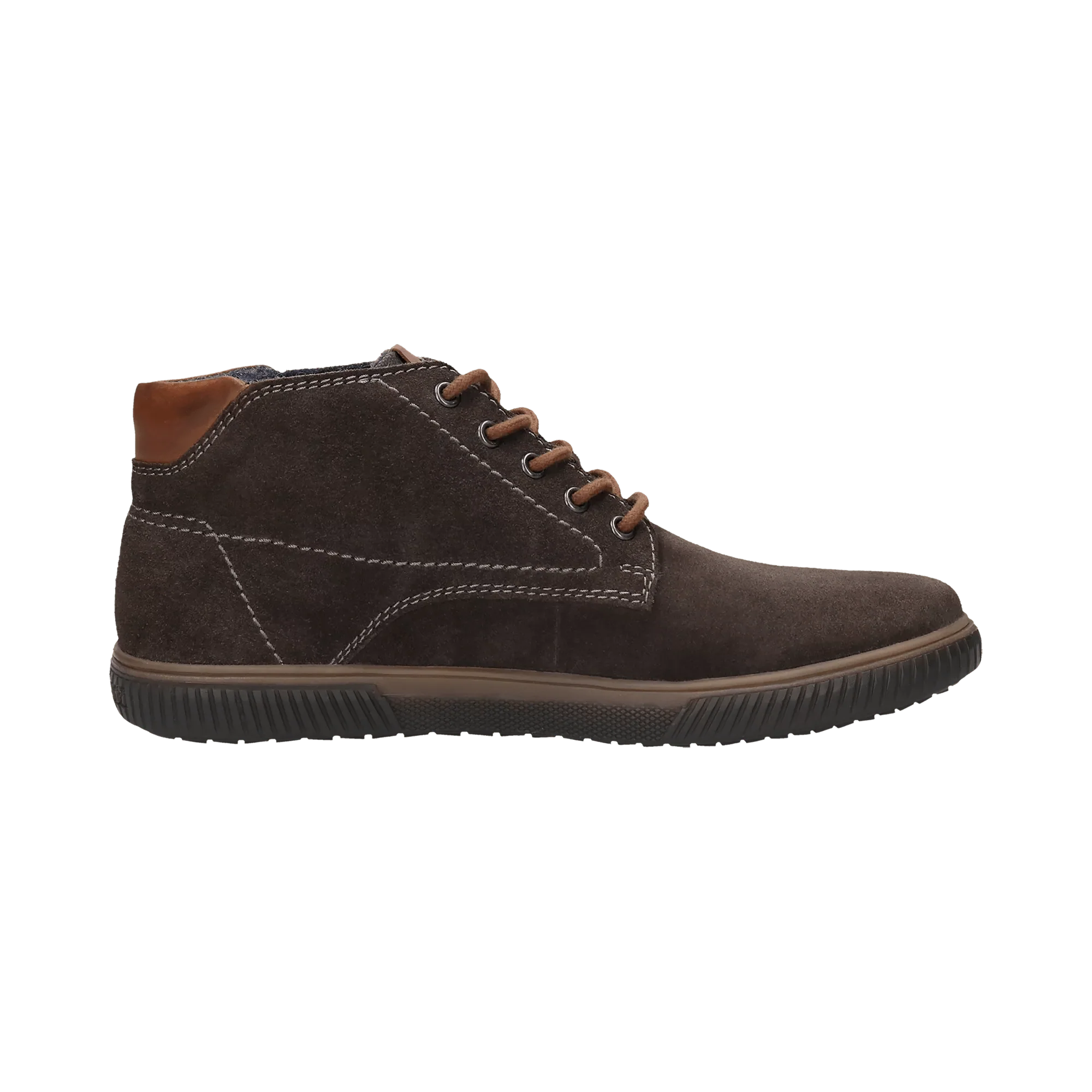Leder Schnürstiefel dunkelgrau - Image 4
