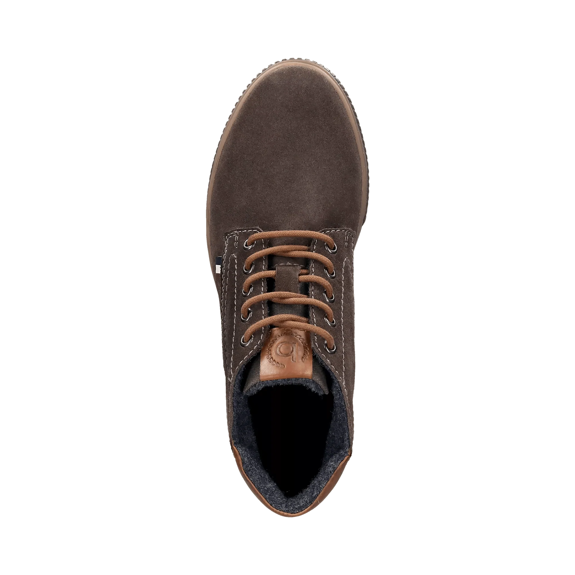 Leder Schnürstiefel dunkelgrau - Image 6