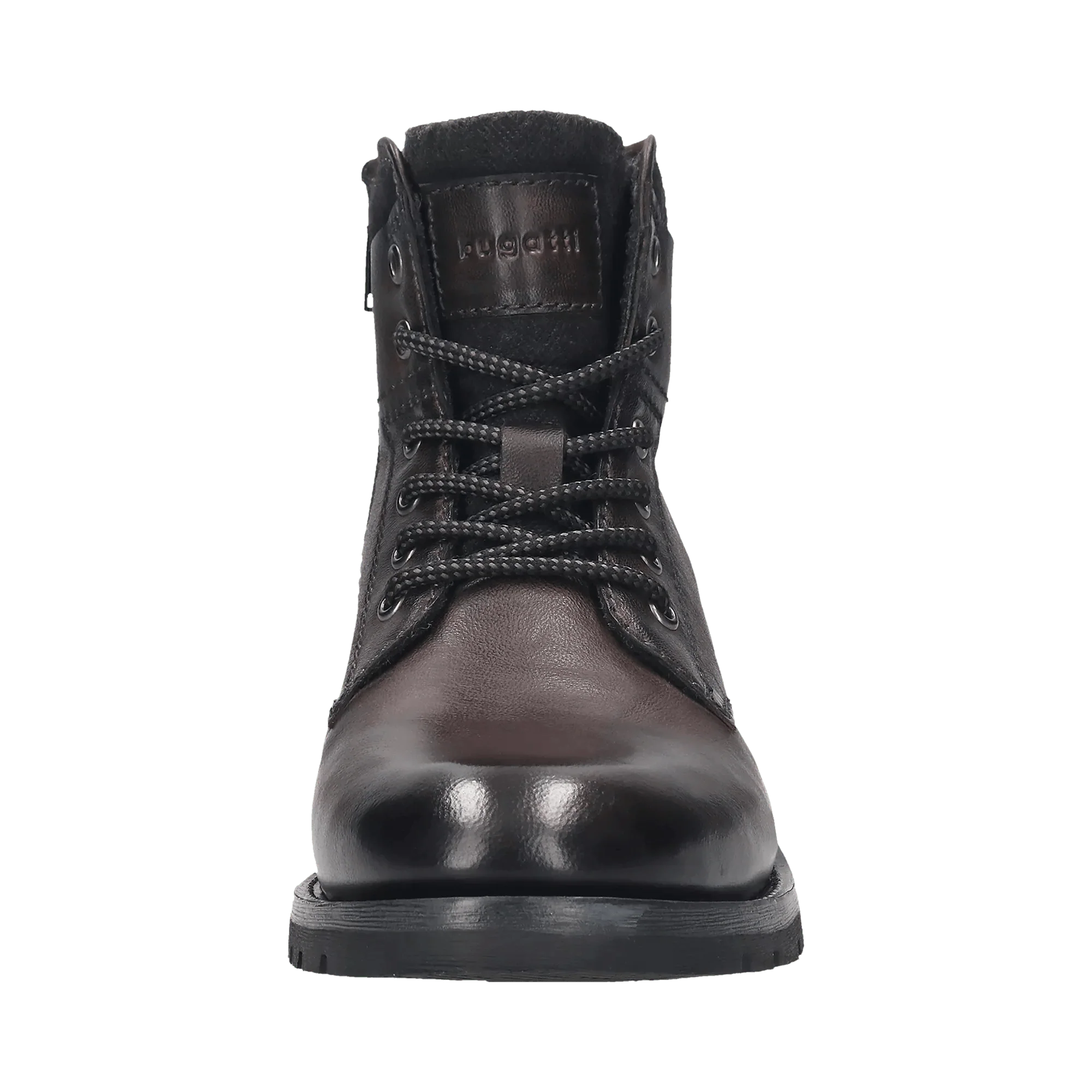 Leder Schnürstiefel dunkelgrau - Image 5