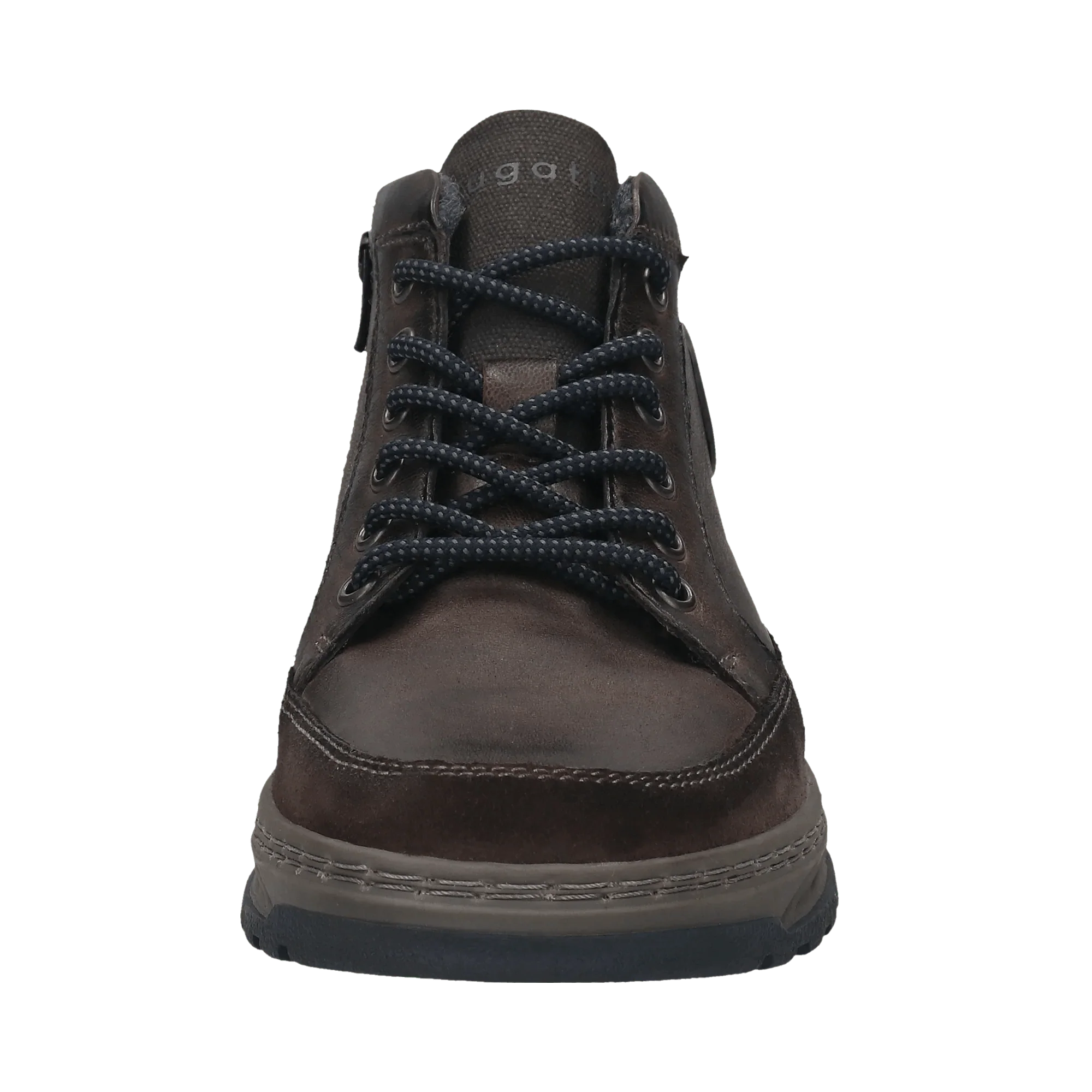 Leder Schnürstiefel dunkelgrau - Image 5