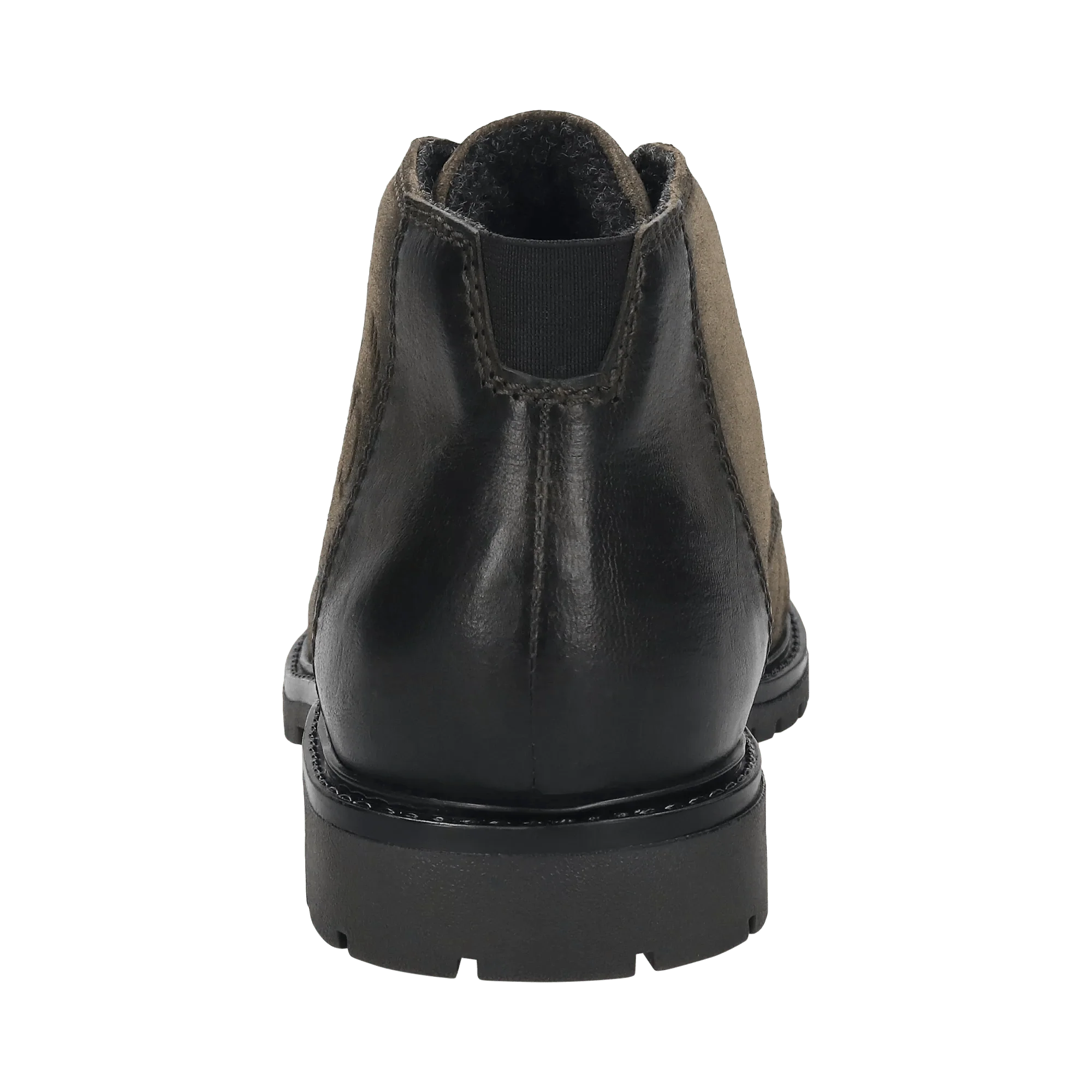 Leder Schnürstiefel dunkelgrün - Image 3
