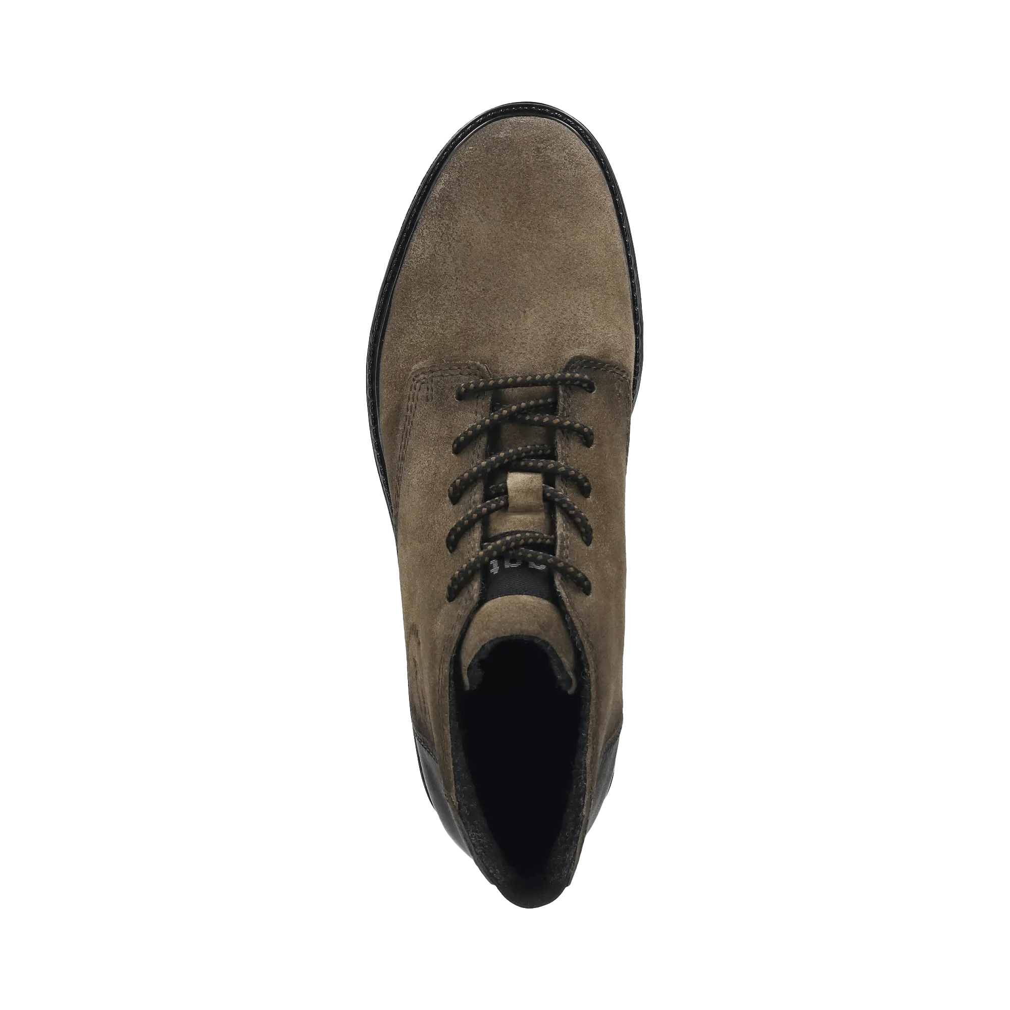 Leder Schnürstiefel dunkelgrün - Image 6