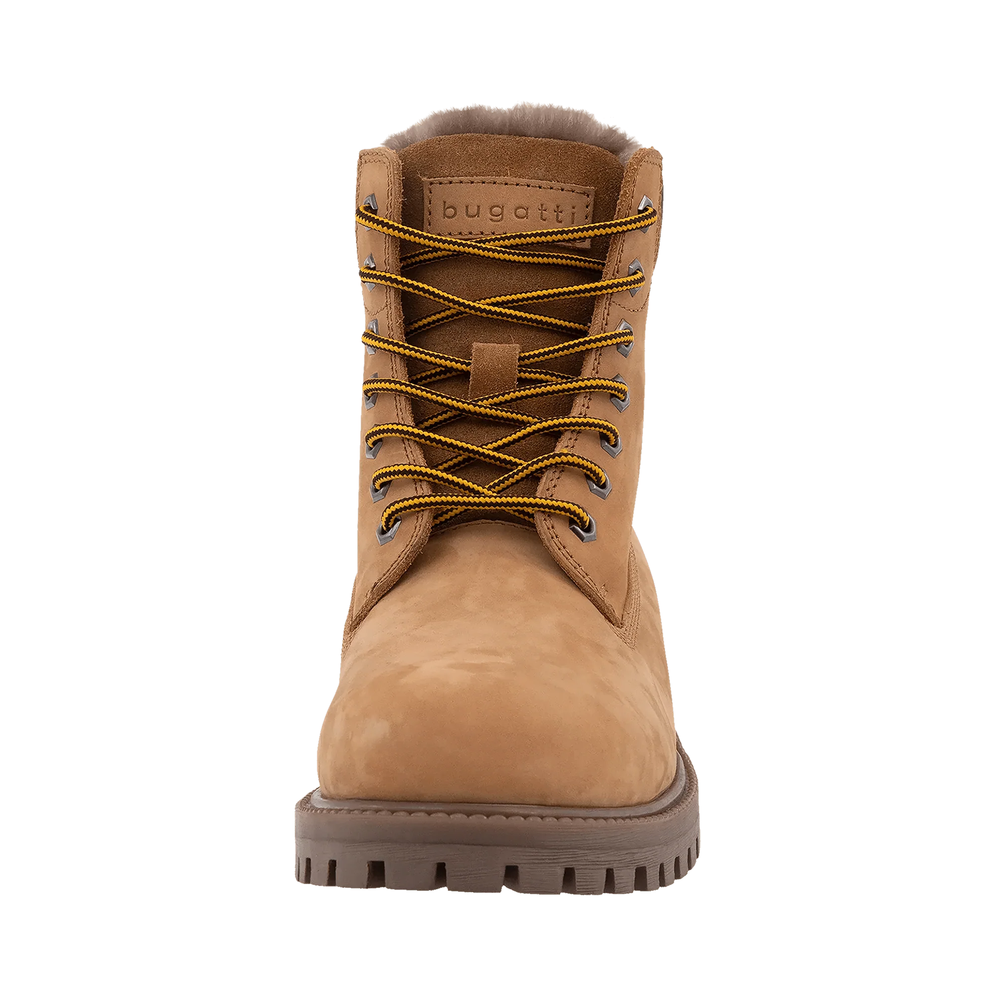 Leder Schnürstiefel gelb - Image 5