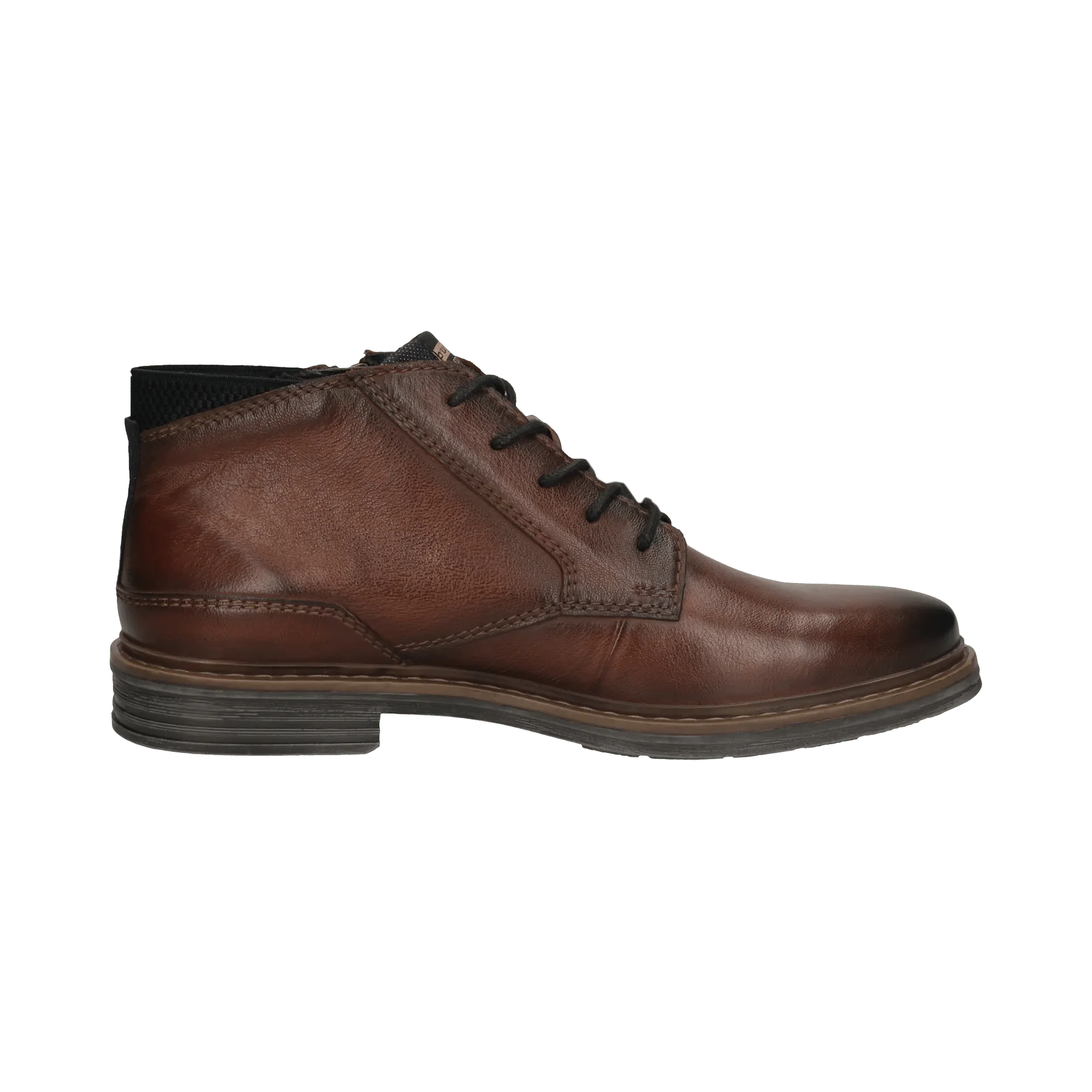 Leder Schnürstiefel mittelbraun - Image 3