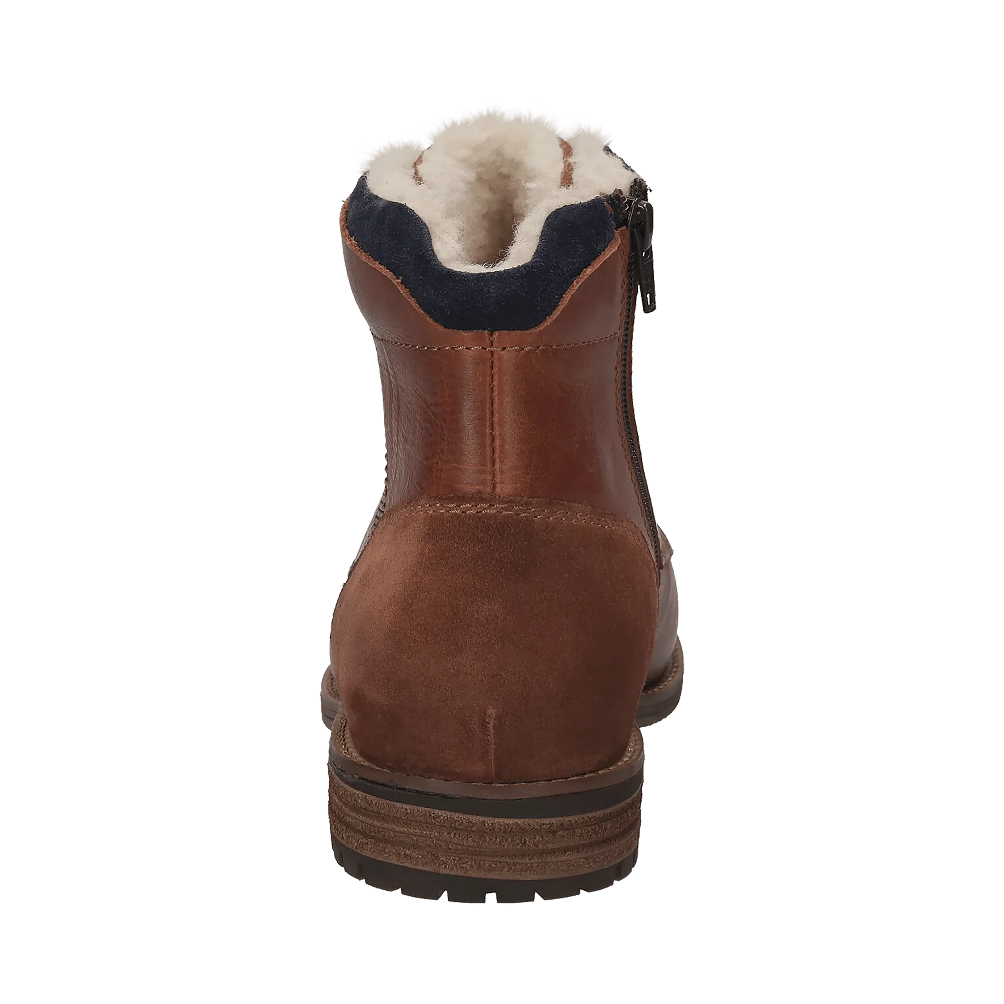 Leder Schnürstiefel mittelbraun - Image 3