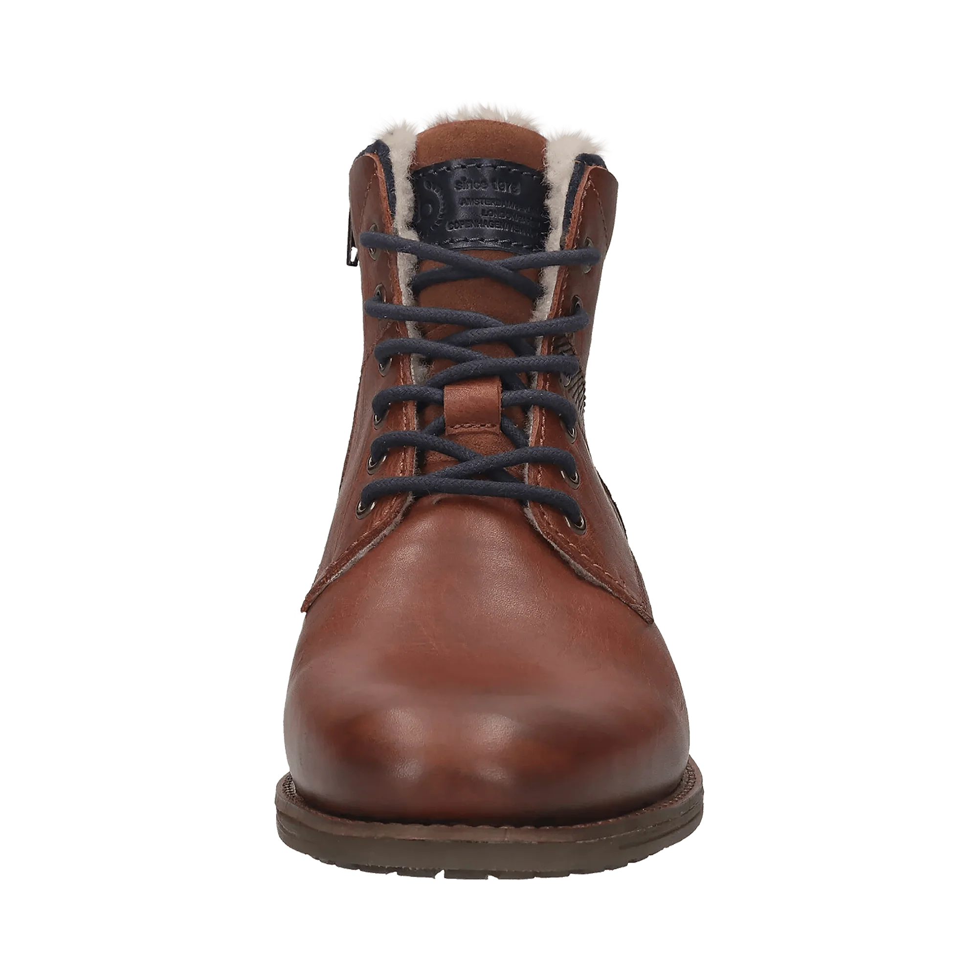 Leder Schnürstiefel mittelbraun - Image 5
