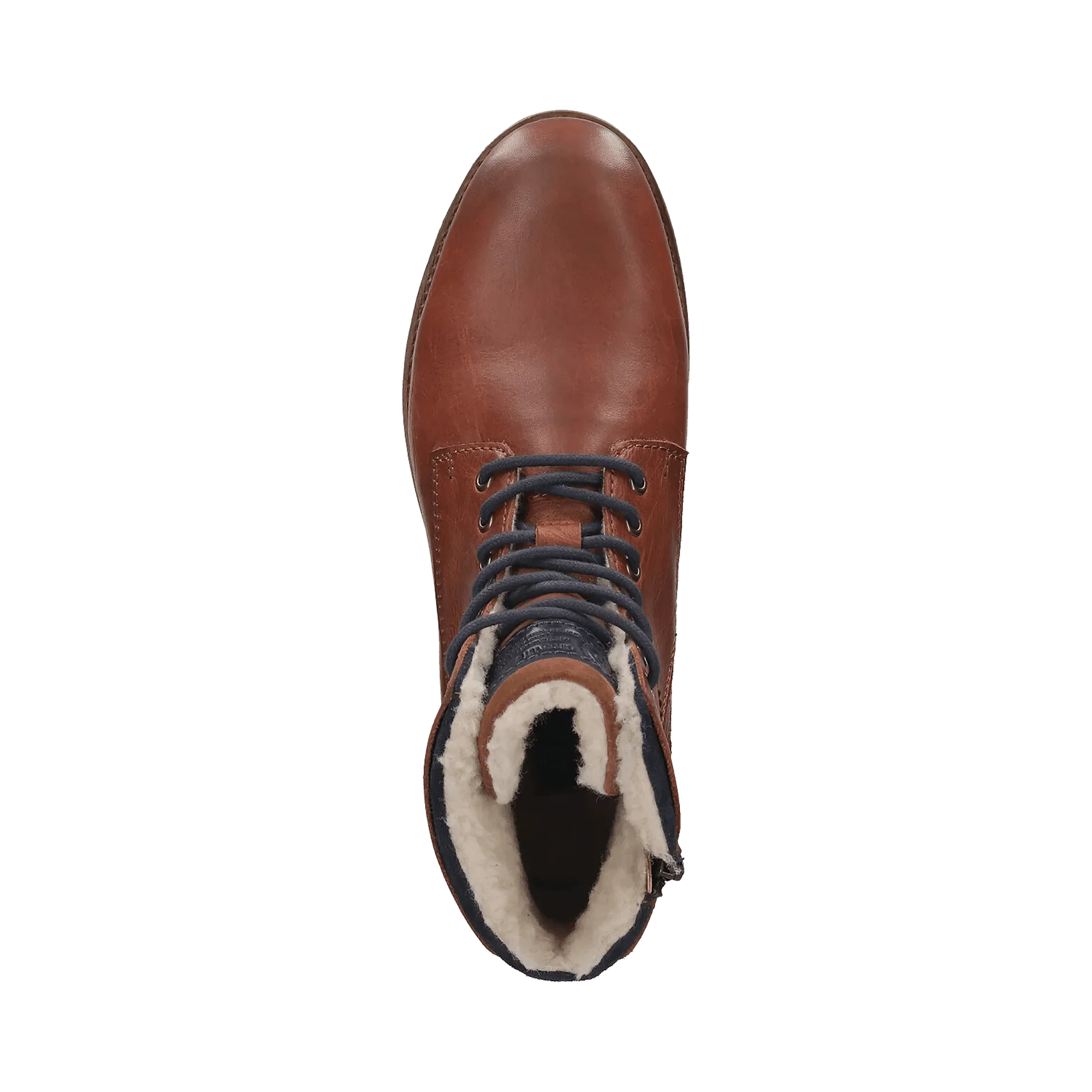 Leder Schnürstiefel mittelbraun - Image 6