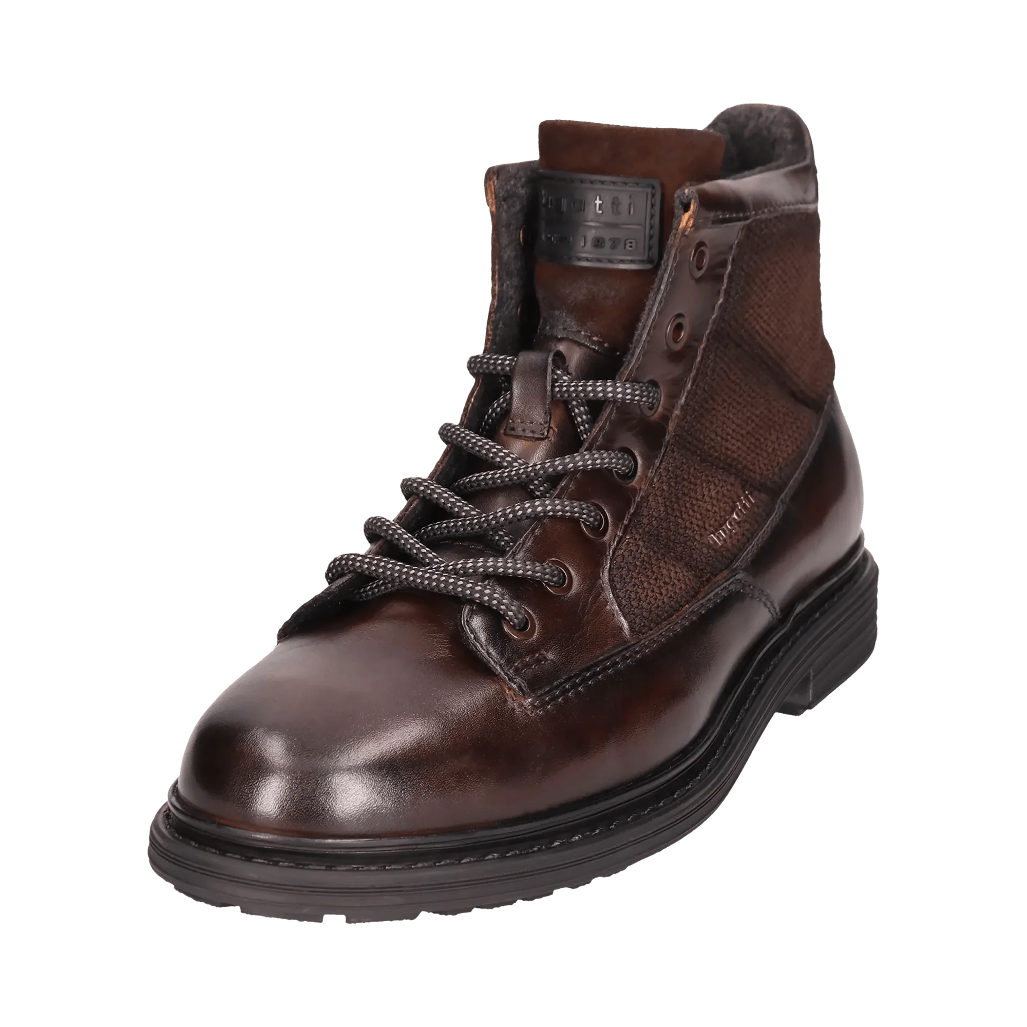 Leder Schnürstiefel mittelbraun - Image 2
