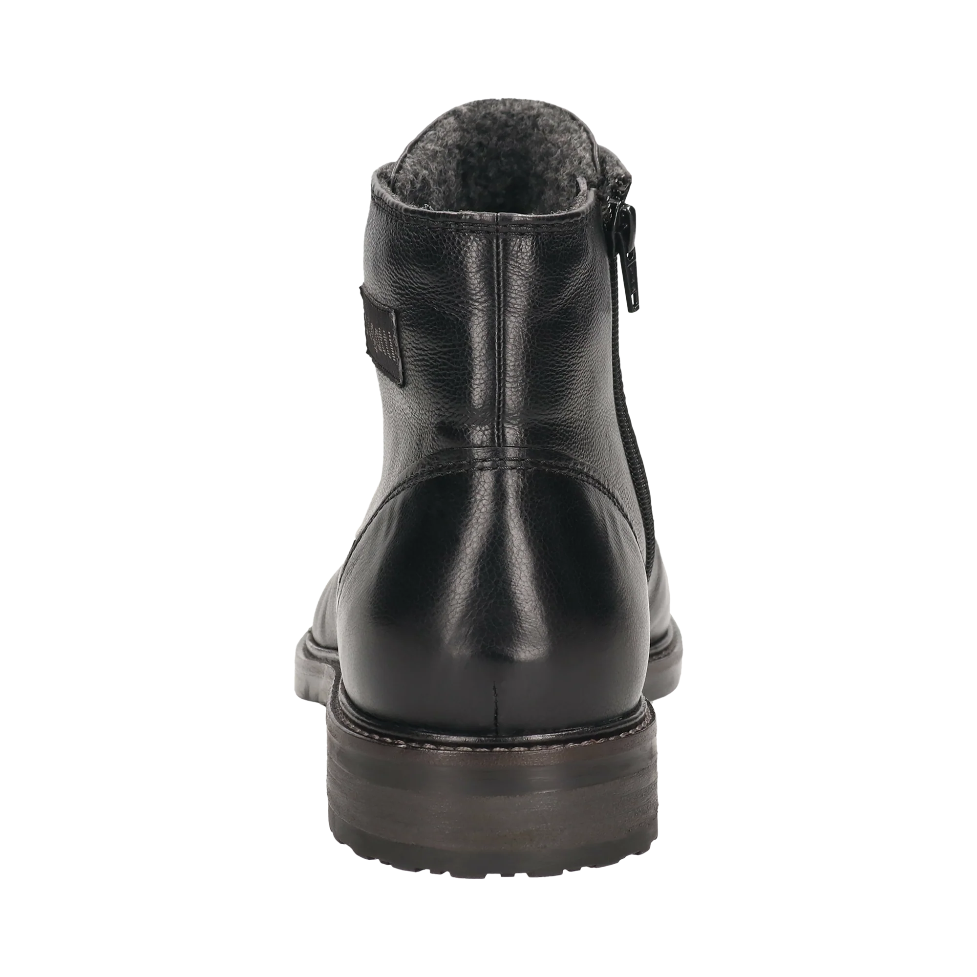 Leder Schnürstiefel schwarz - Image 3
