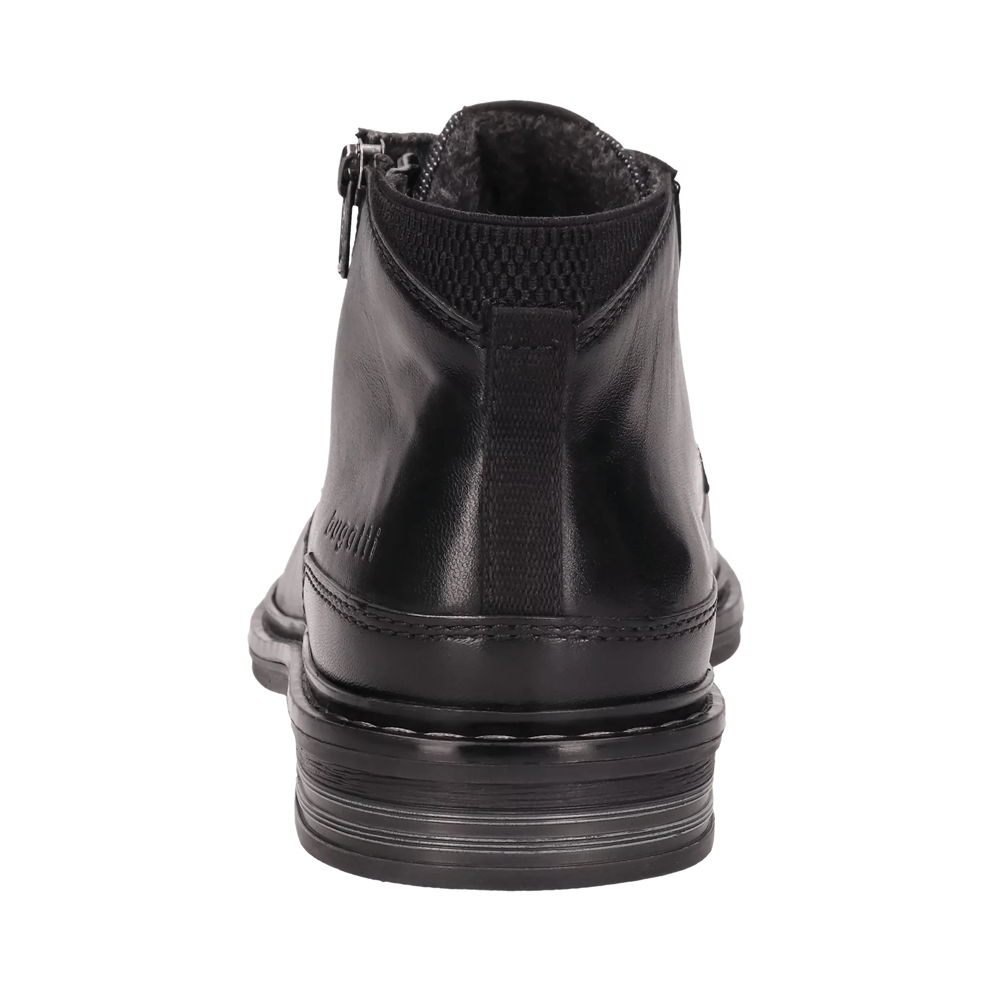 Leder Schnürstiefel schwarz - Image 3