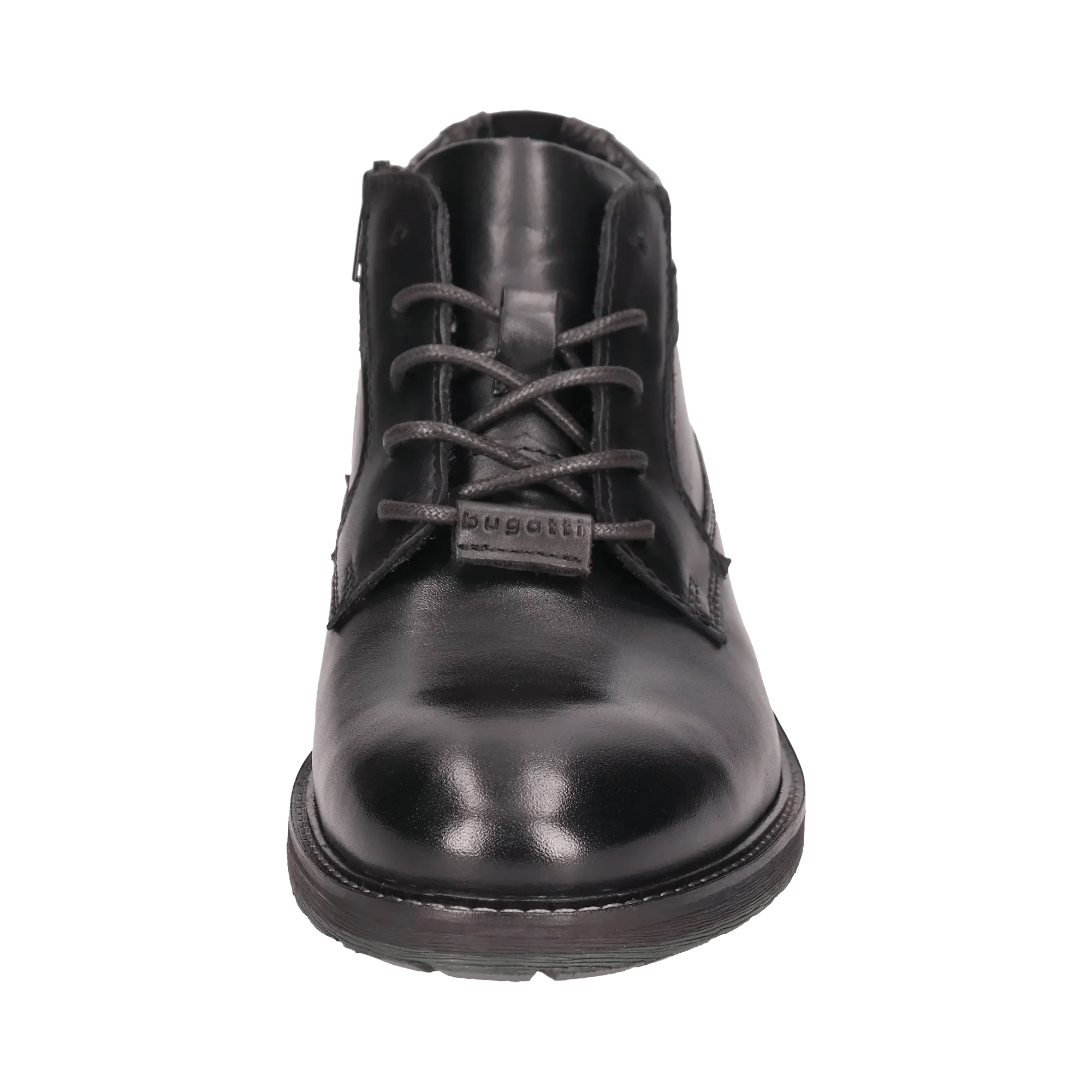 Leder Schnürstiefel schwarz - Image 5