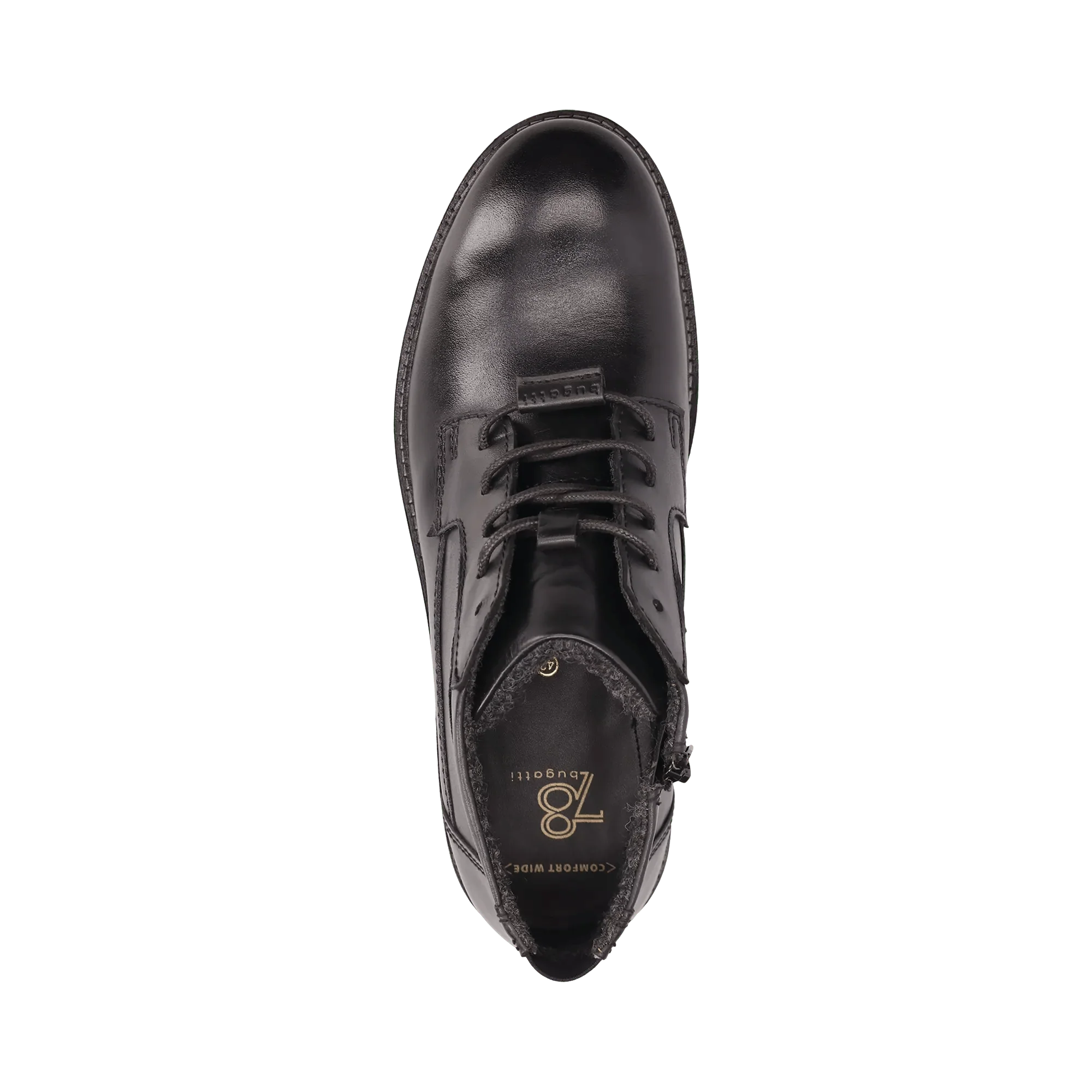 Leder Schnürstiefel schwarz - Image 6