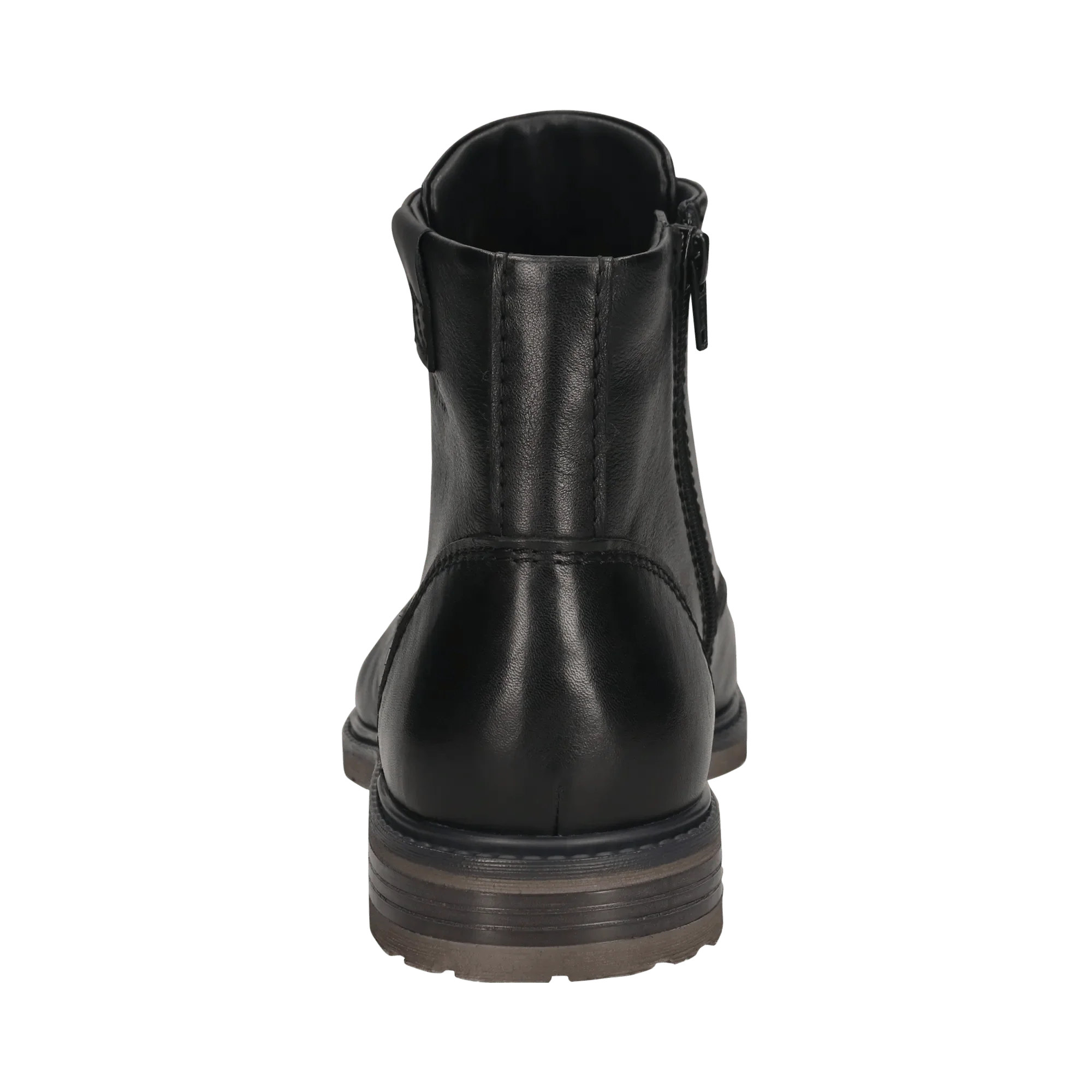 Leder Schnürstiefel schwarz - Image 3