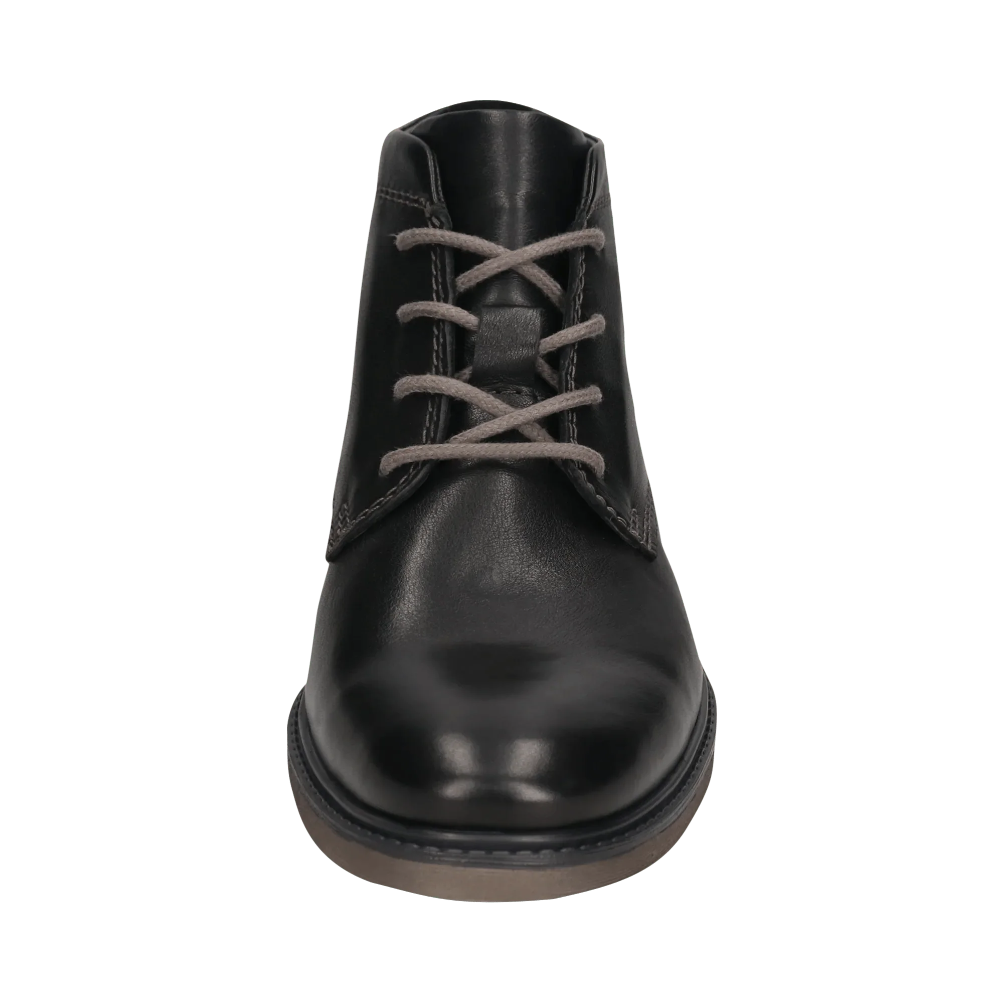 Leder Schnürstiefel schwarz - Image 5