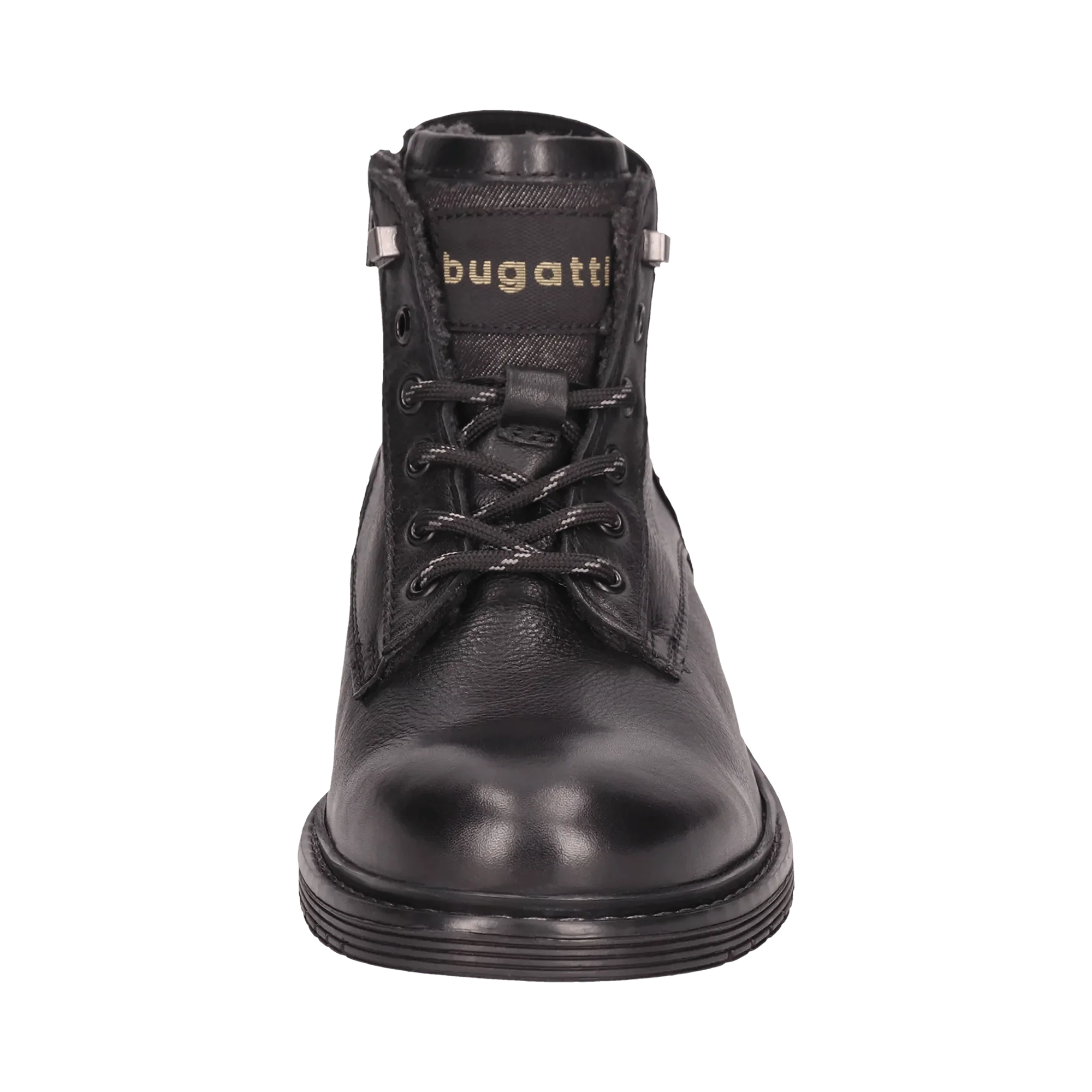 Leder Schnürstiefel schwarz - Image 5