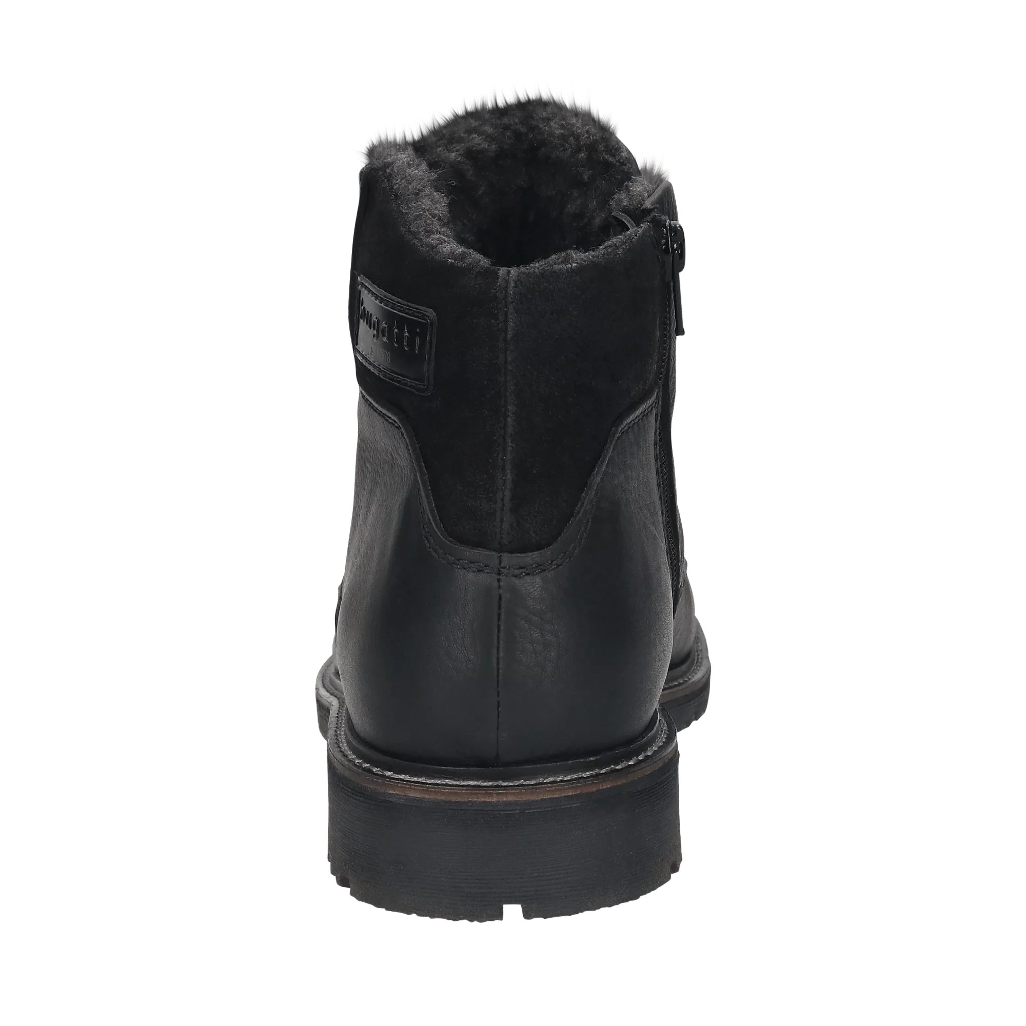 Leder Schnürstiefel schwarz - Image 3