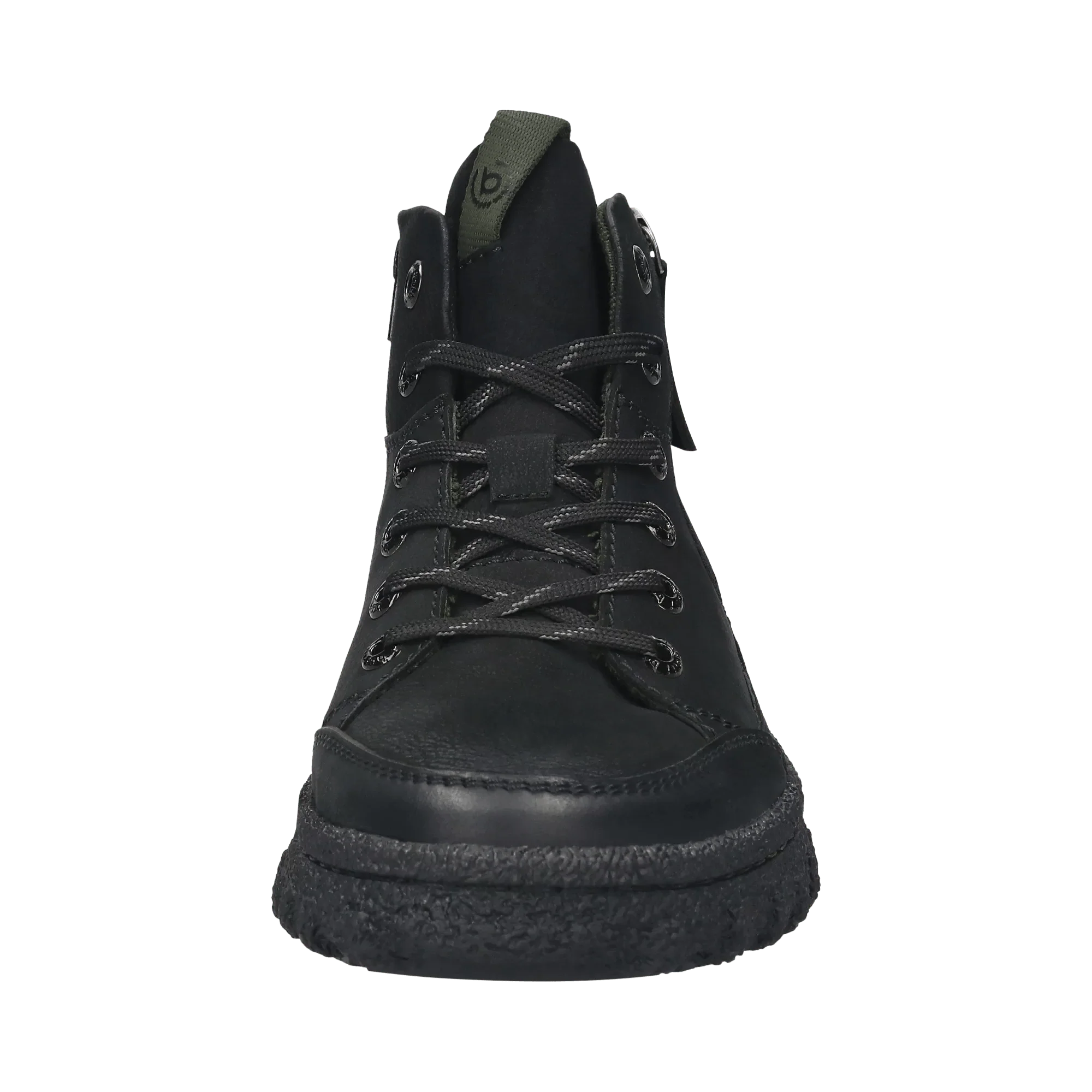 Leder Schnürstiefel schwarz - Image 5