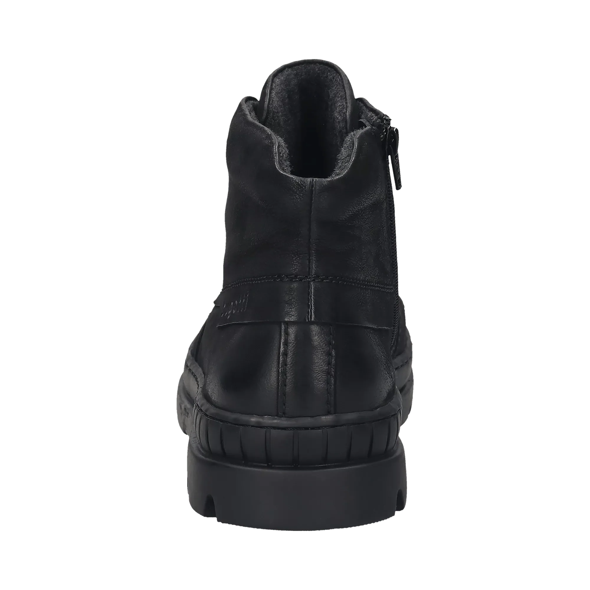 Leder Schnürstiefel schwarz - Image 3