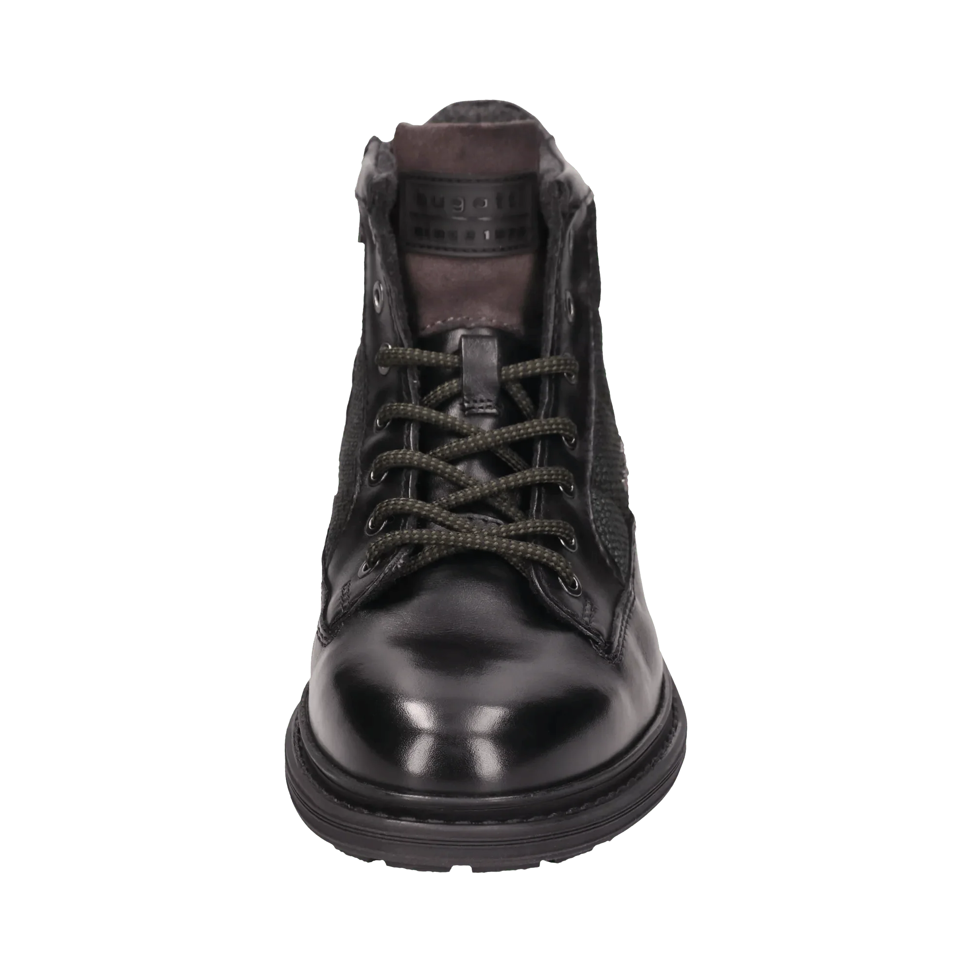 Leder Schnürstiefel schwarz - Image 5