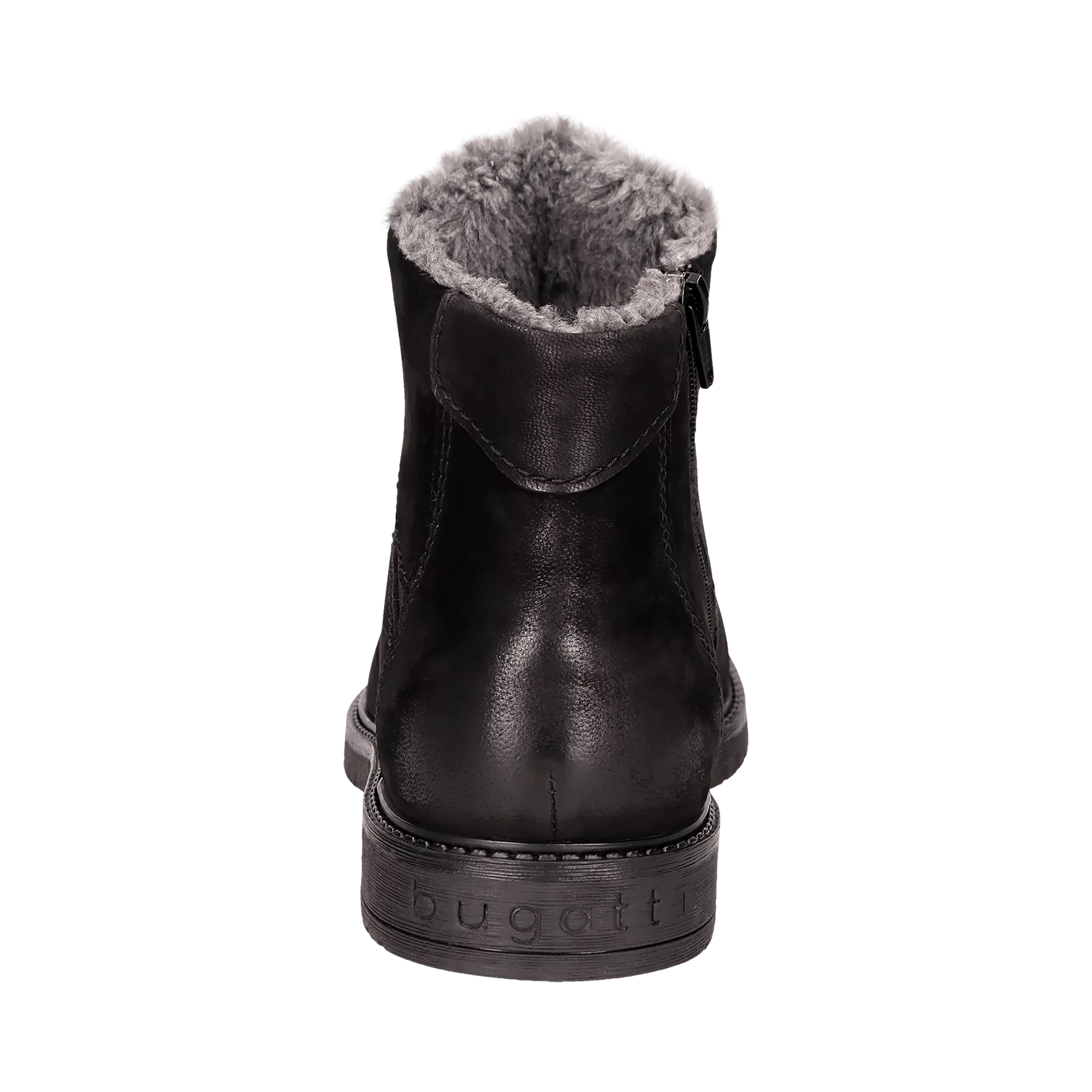 Leder Schnürstiefel schwarz - Image 3