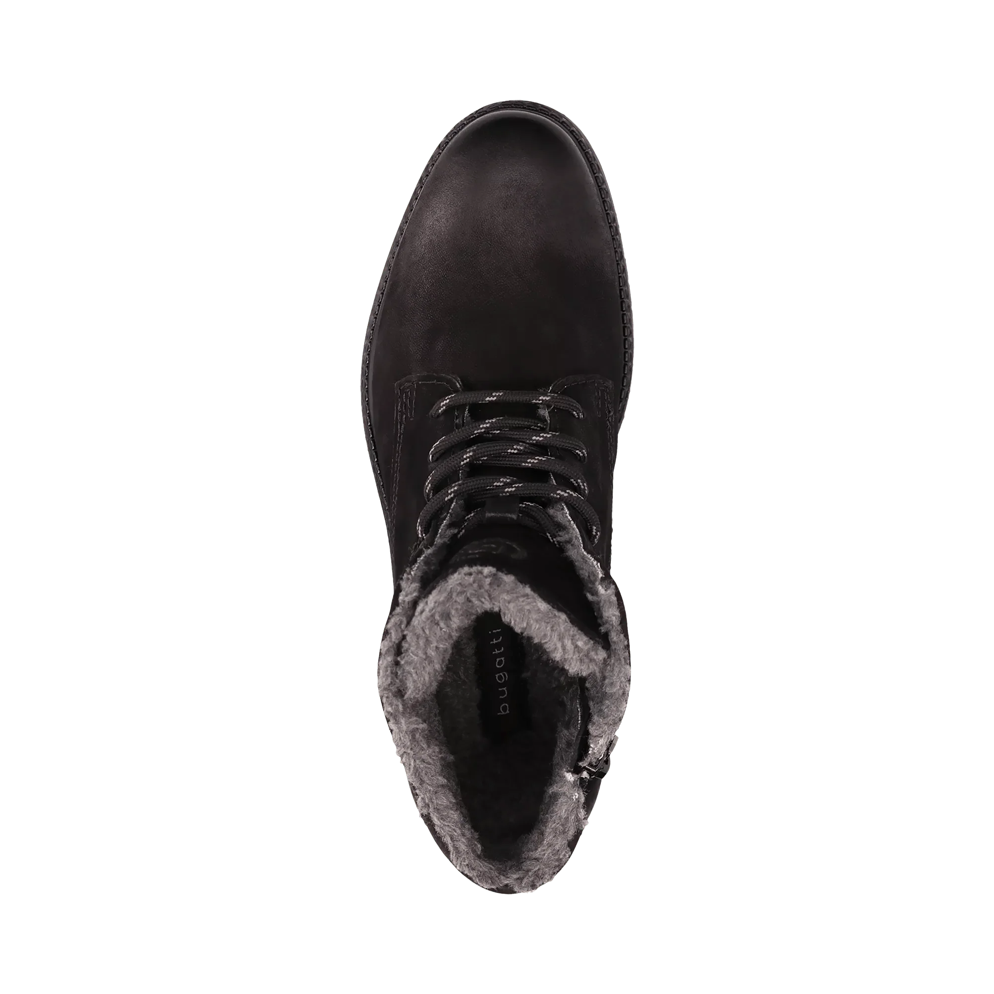 Leder Schnürstiefel schwarz - Image 6