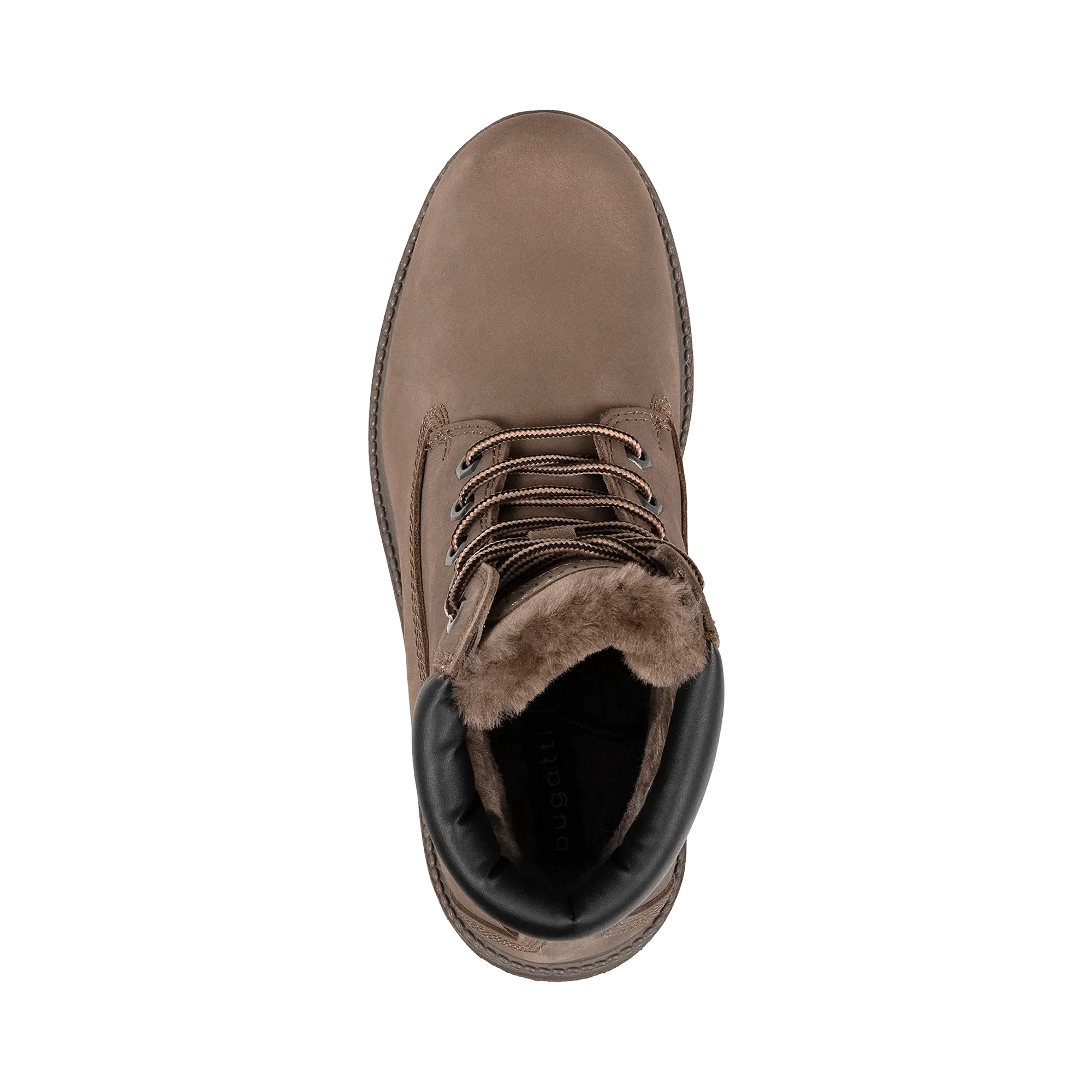 Leder Schnürstiefel taupe - Image 6