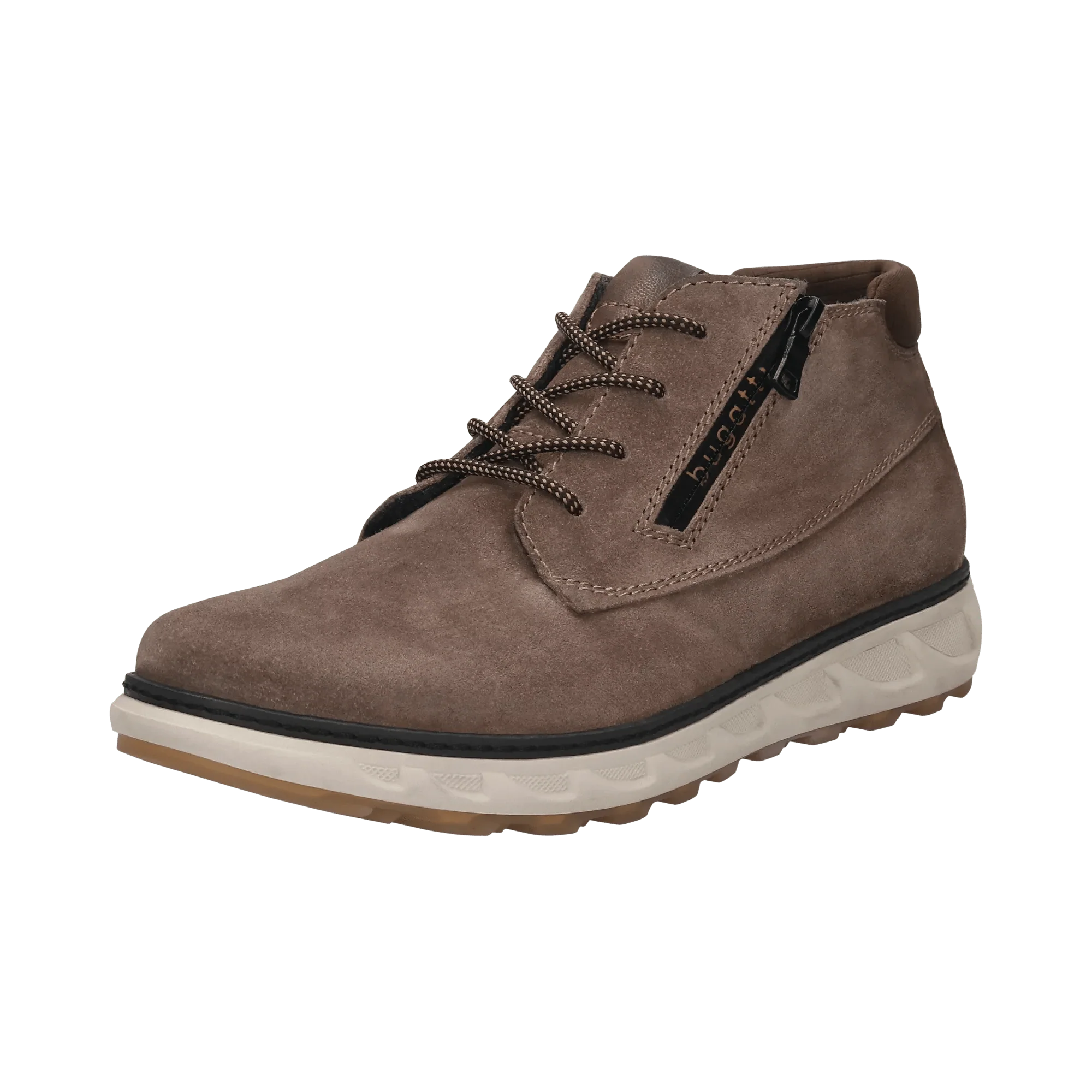 Leder Schnürstiefel taupe - Image 2